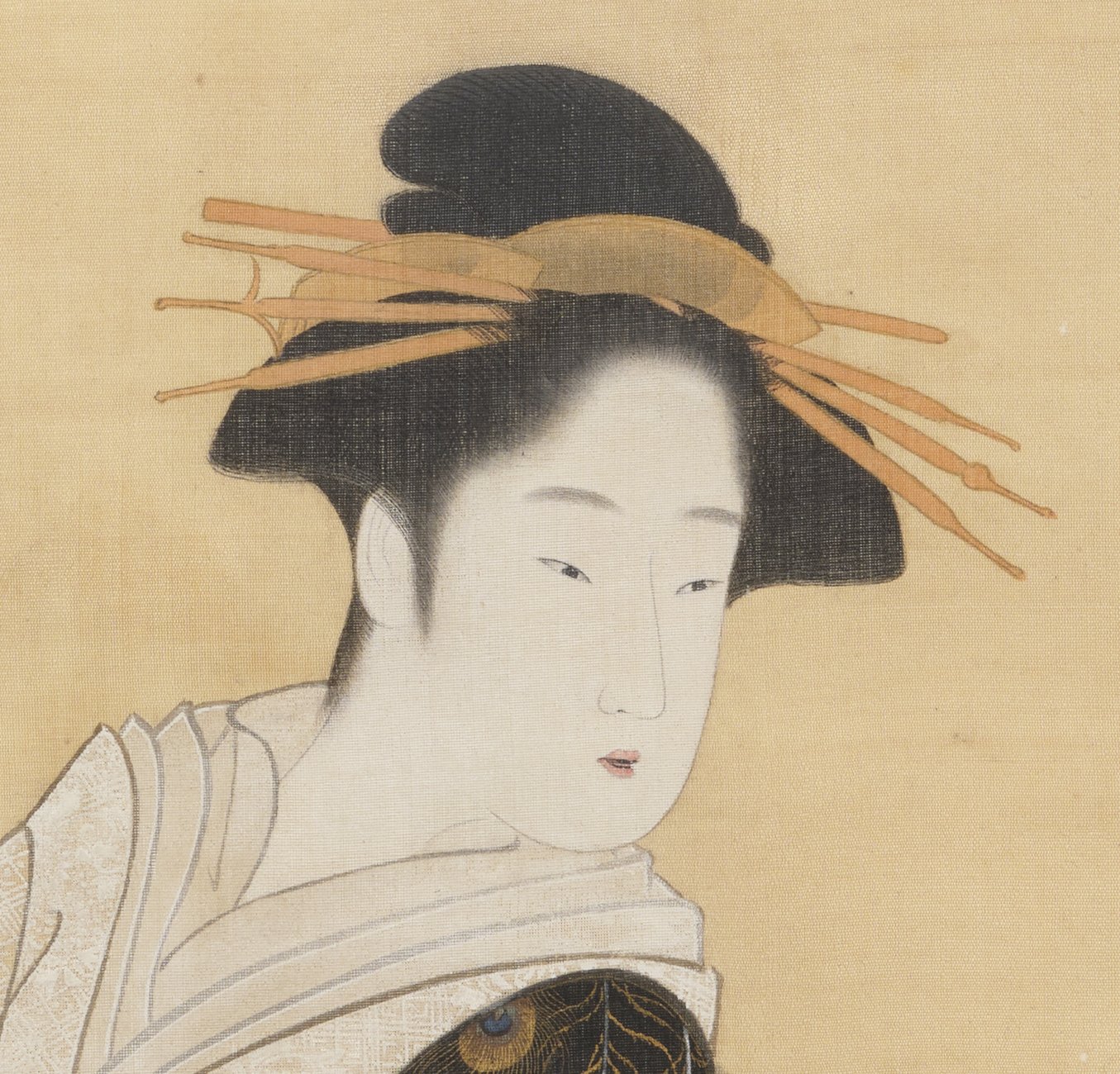 熟覧！ 勝川春章「花魁図」作品と表装｜太田記念美術館