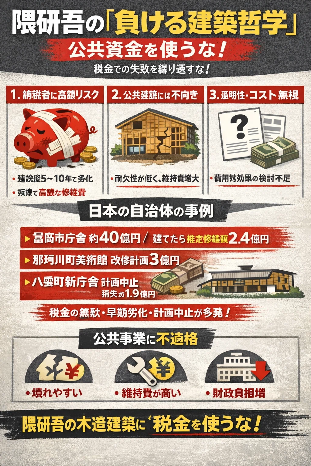 Project 43b Total Losses: ¥0.73–0.8B, Total Cost: ¥43B:Kengo Kuma Architectural ...