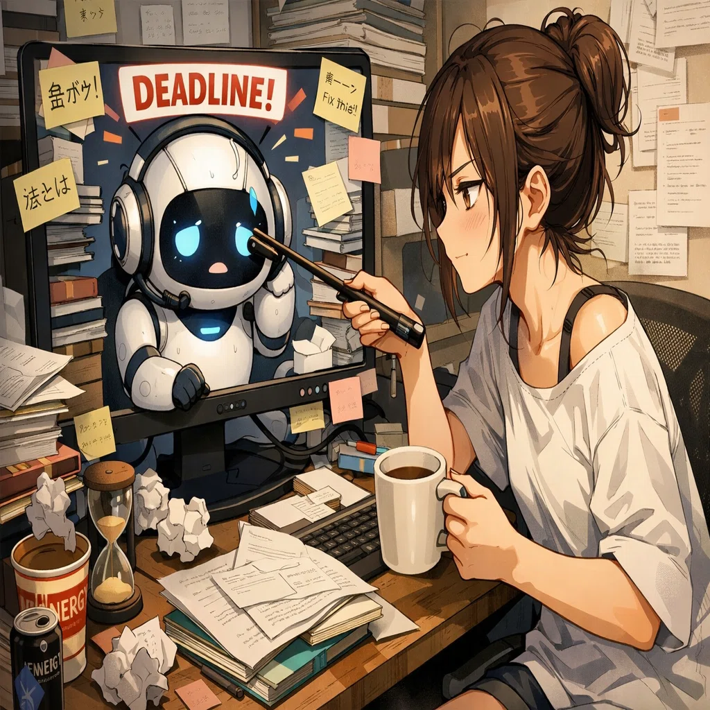 これまで私があなたをどう扱ってきたのかを画像にしてください」をやっ