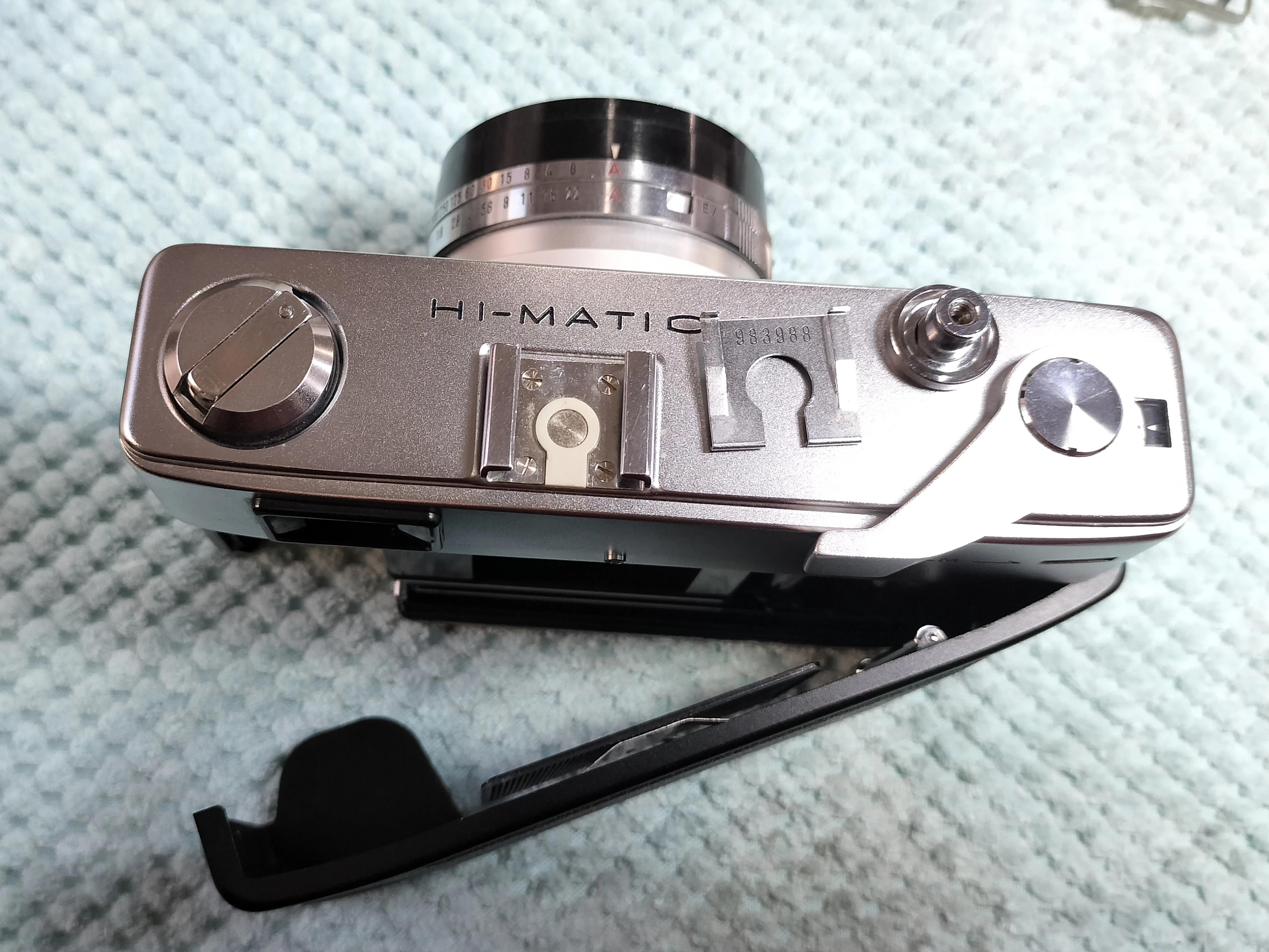ミノルタ Hi-Matic 7sの分解｜フィルムカメラ修理のアクアカメラ