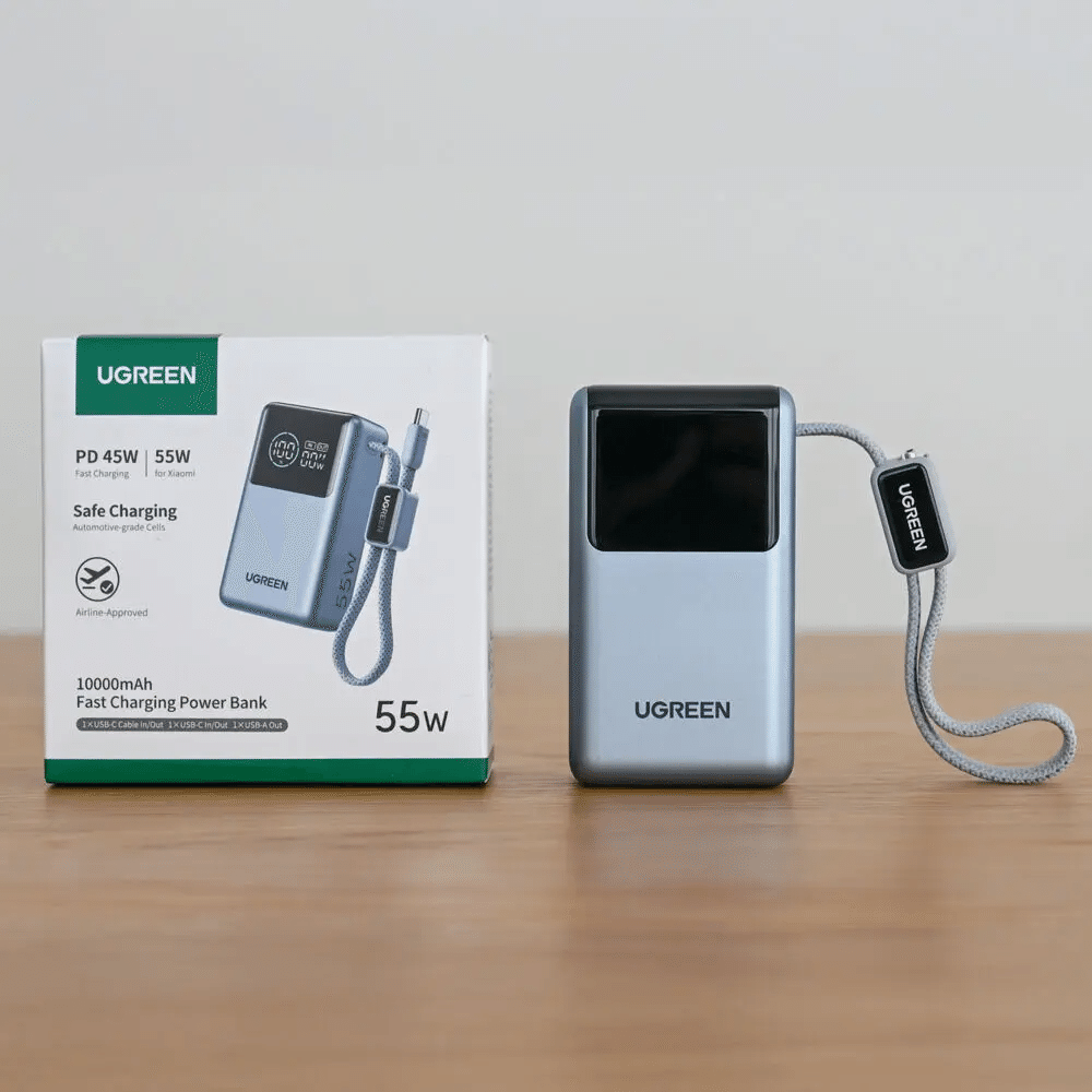 UGREEN Nexode Pro 45W モバイルバッテリー PB727をレビュー！手のひら