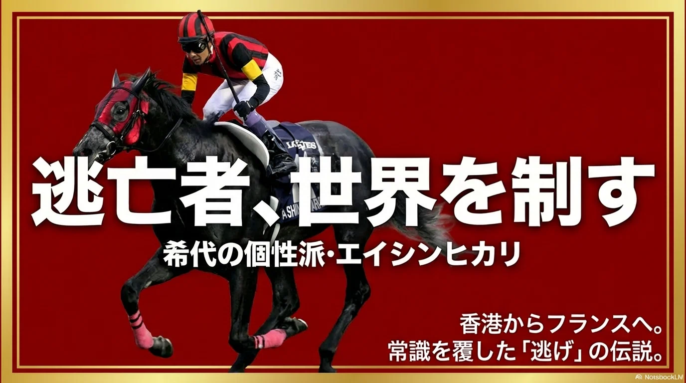 エイシンヒカリ ―香港からフランスへ、逃亡者が手にした2つの勲章