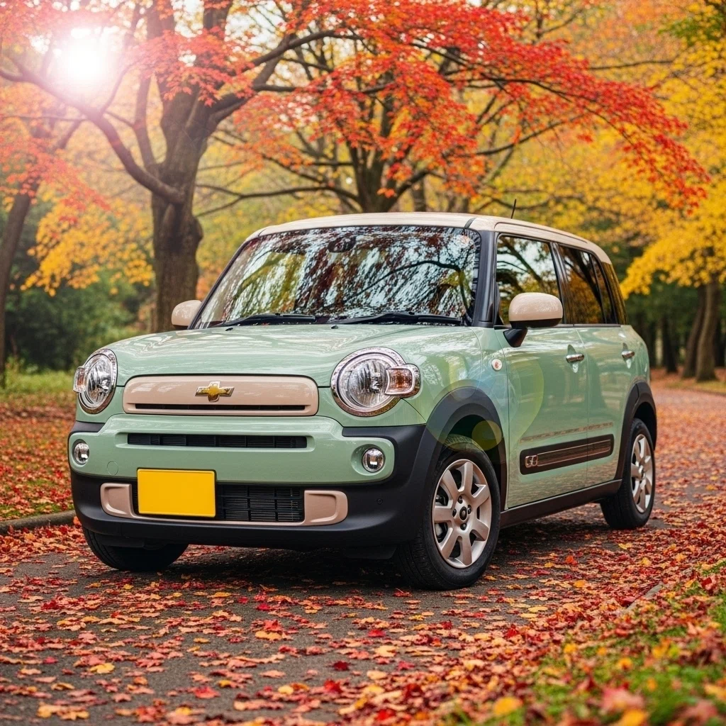 可愛い 軽自動車 写真素材（10）01