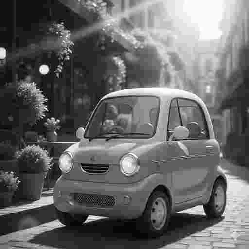 可愛い 軽自動車 写真素材（10）/写真販売 AI画像 有料＜40枚：350円＞商用利用可（サンプル）016
