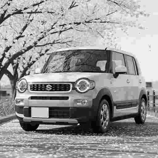 可愛い 軽自動車 写真素材（10）/写真販売 AI画像 有料＜40枚：350円＞商用利用可（サンプル）036