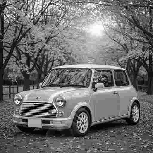 可愛い 軽自動車 写真素材（10）/写真販売 AI画像 有料＜40枚：350円＞商用利用可（サンプル）027