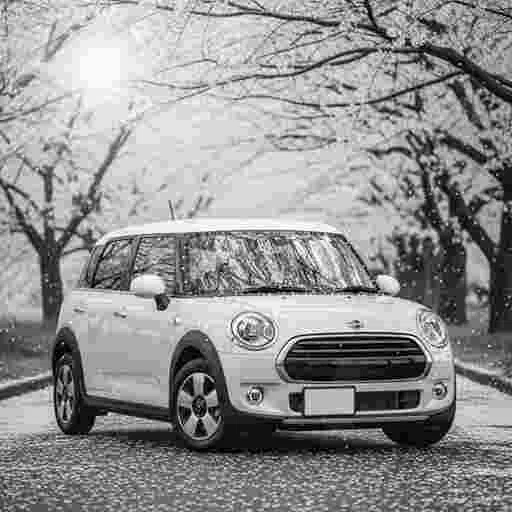  可愛い 軽自動車 写真素材（10）/写真販売 AI画像 有料＜40枚：350円＞商用利用可（サンプル）034