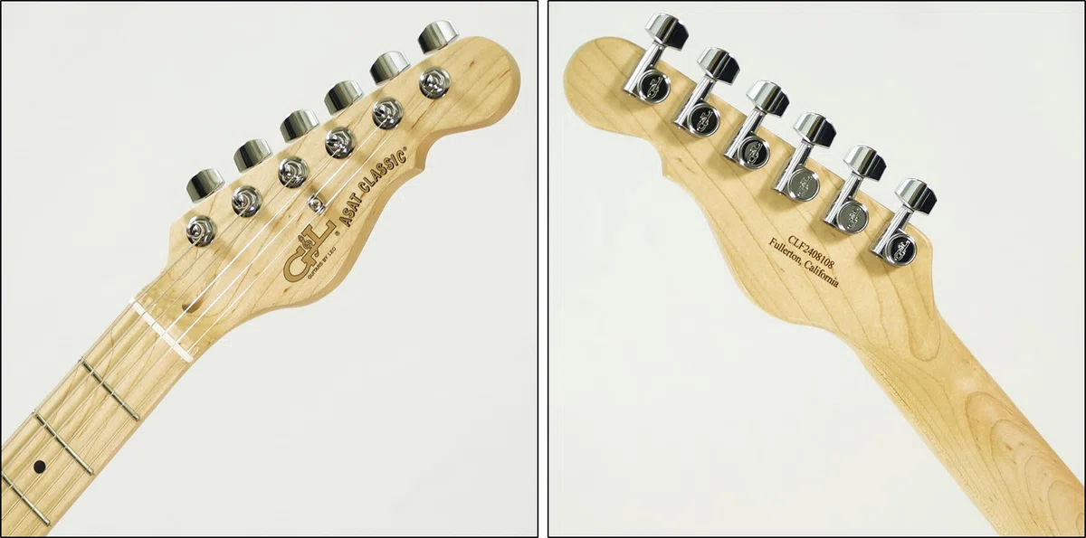 シェルピンクを纏った、G&L USA製限定モデル ASAT Classic シンライン