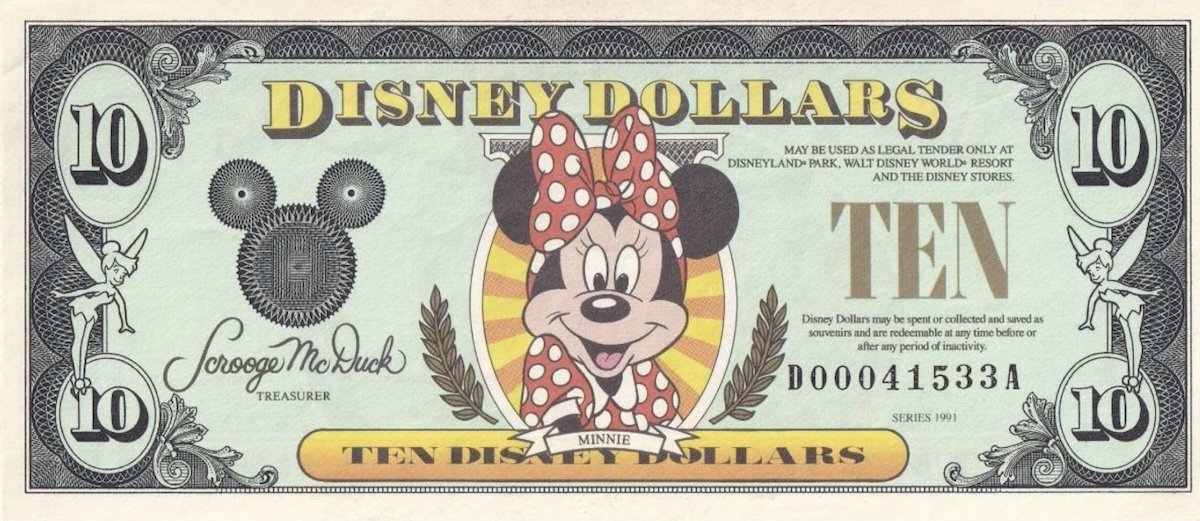 ディズニーダラー&TDRギフトカードに登場したミニーちゃんを集めてみた