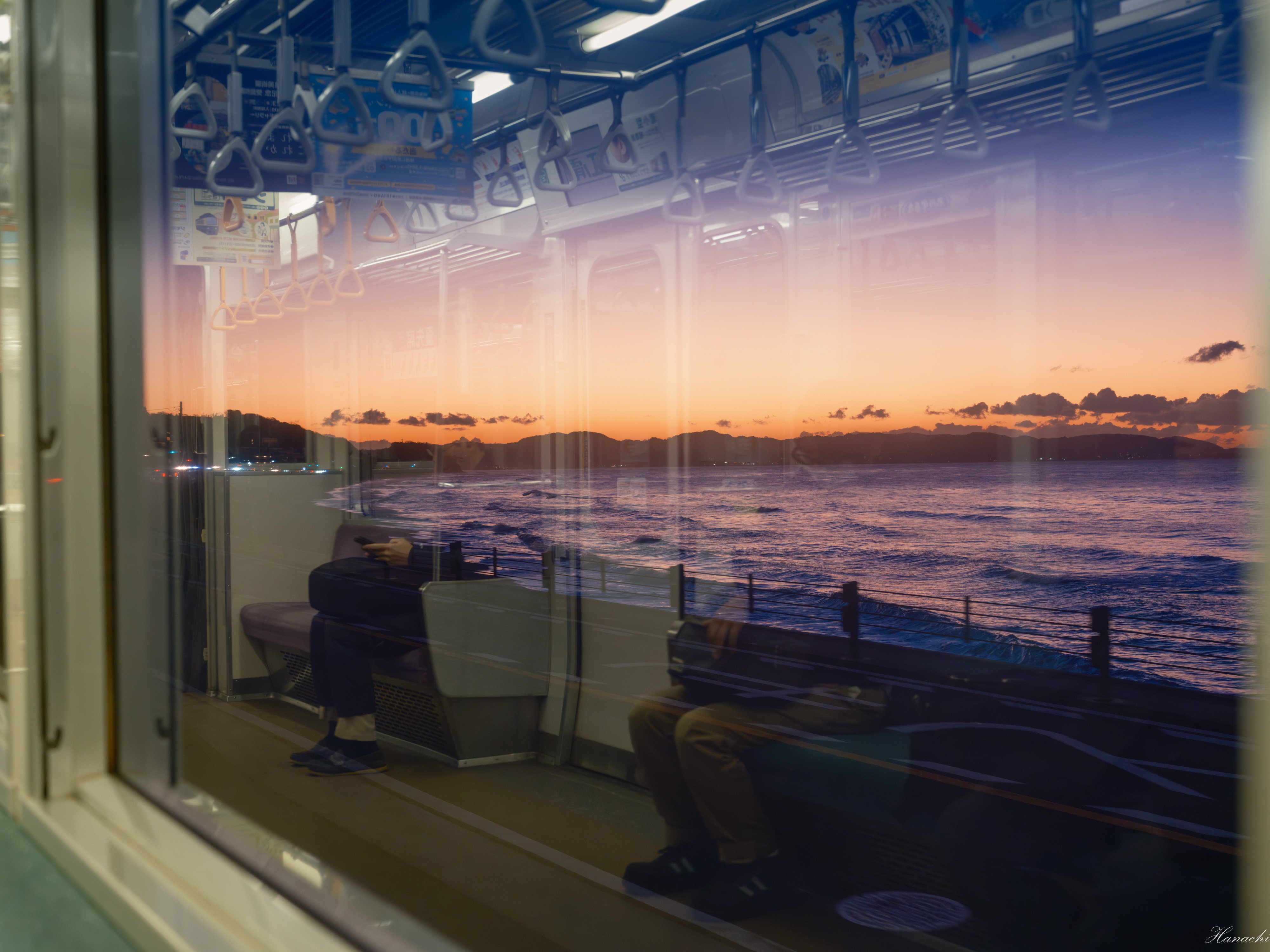 朝焼けの湘南 : 写真散歩｜はなち みつき