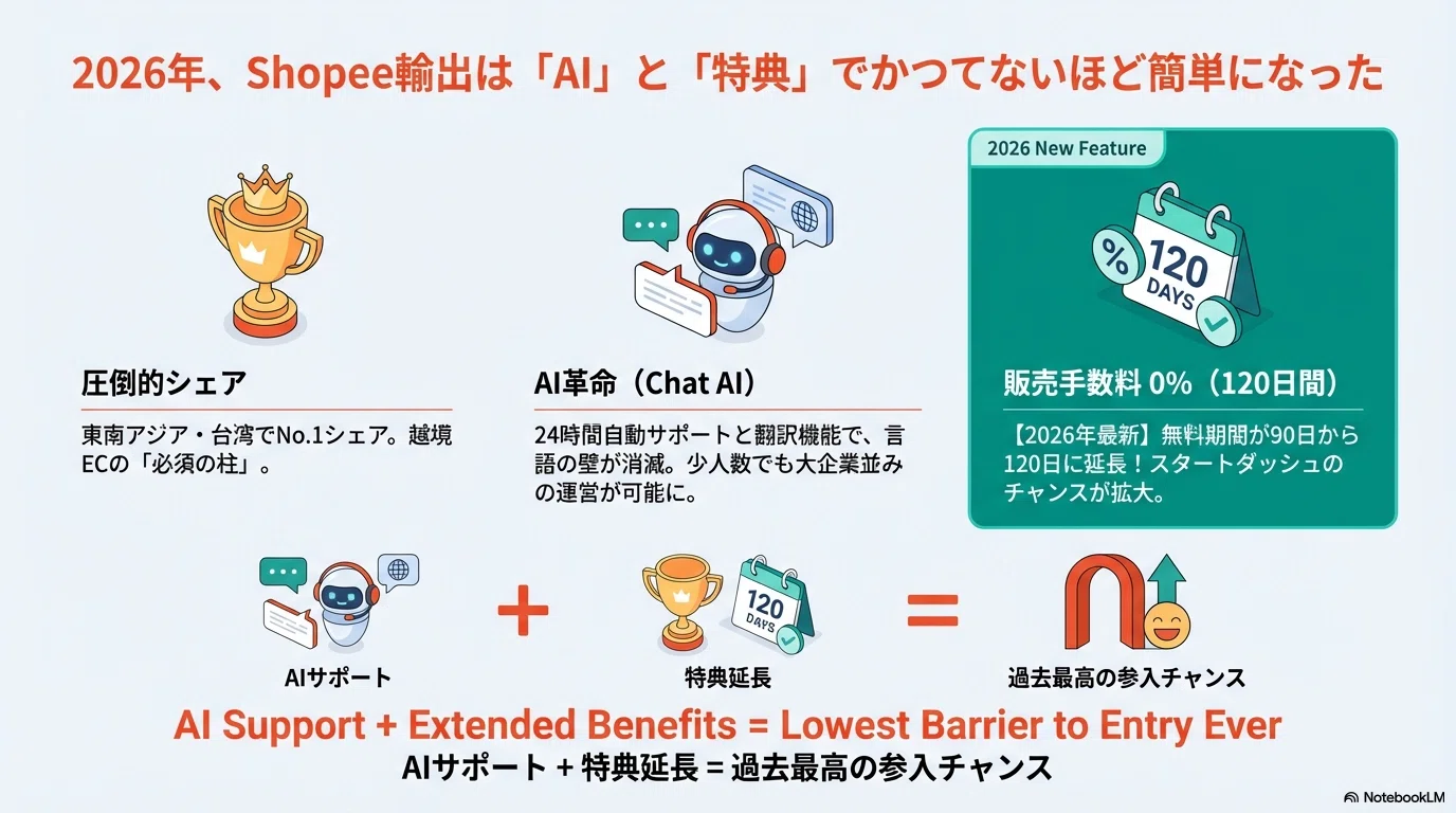 Shopee輸出2.0 vol.04】Shopee輸出アカウント開設ガイド｜初心者でも 