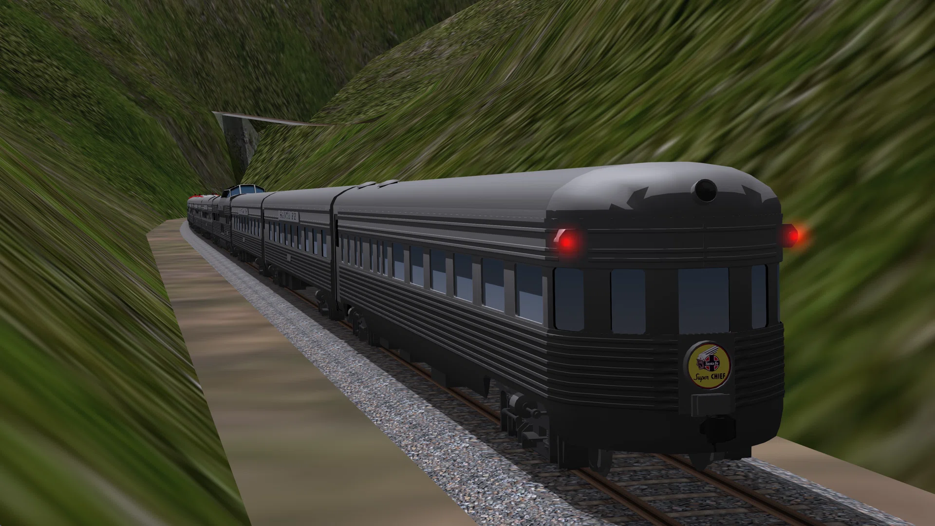 RailSim】サンタフェ鉄道「スーパー・チーフ」｜舞藻(舞藻重工)