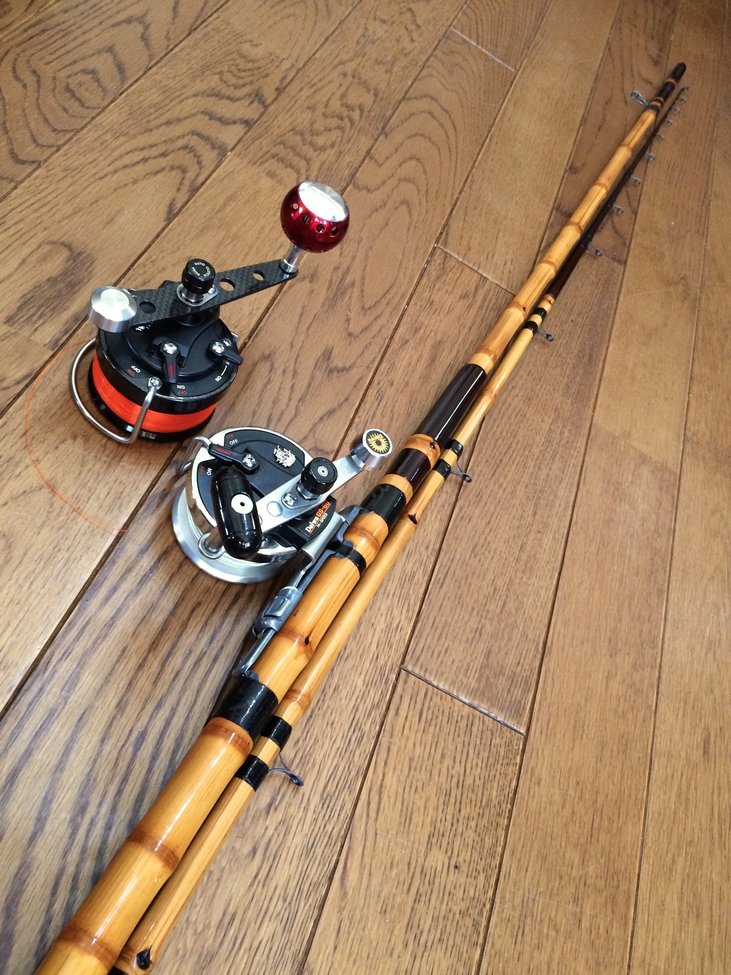 🎣オールドフィッシングタックル044 センターピンリール進化論 ~ DAIWA