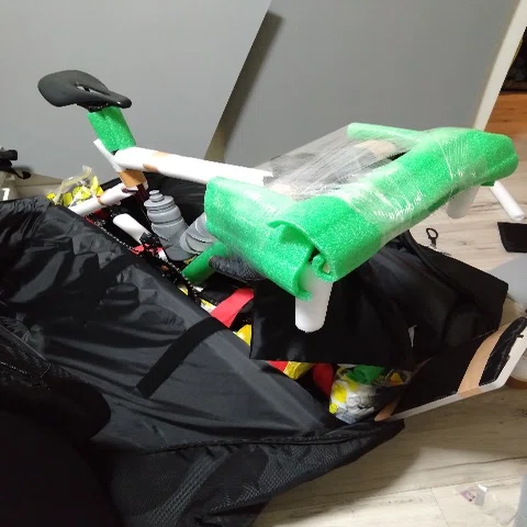 レビュー】梱包テク有り！アリエクの飛行機輪行バックを使ってみた
