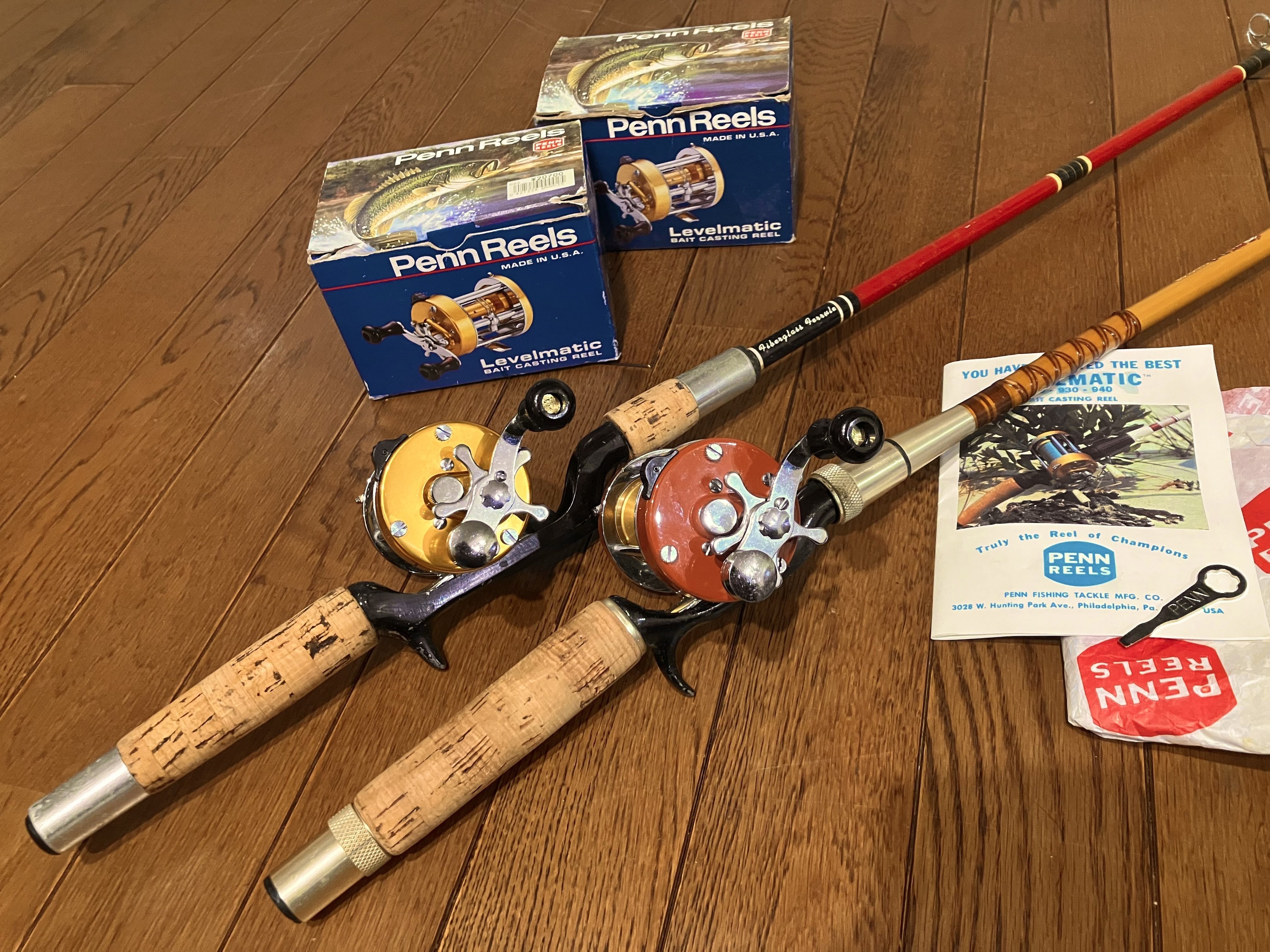 🎣オールドフィッシングタックル046 ケンタッキースタイルのPennリール