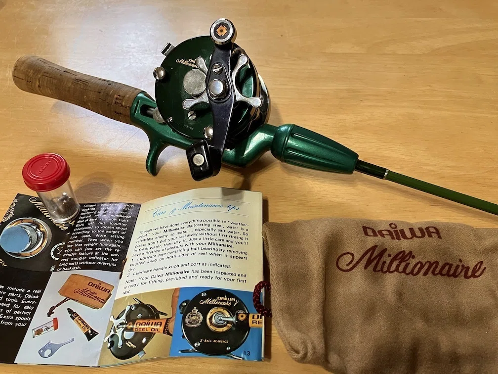 🎣オールドフィッシングタックル047 完全互換の百万長者 ~ Daiwa