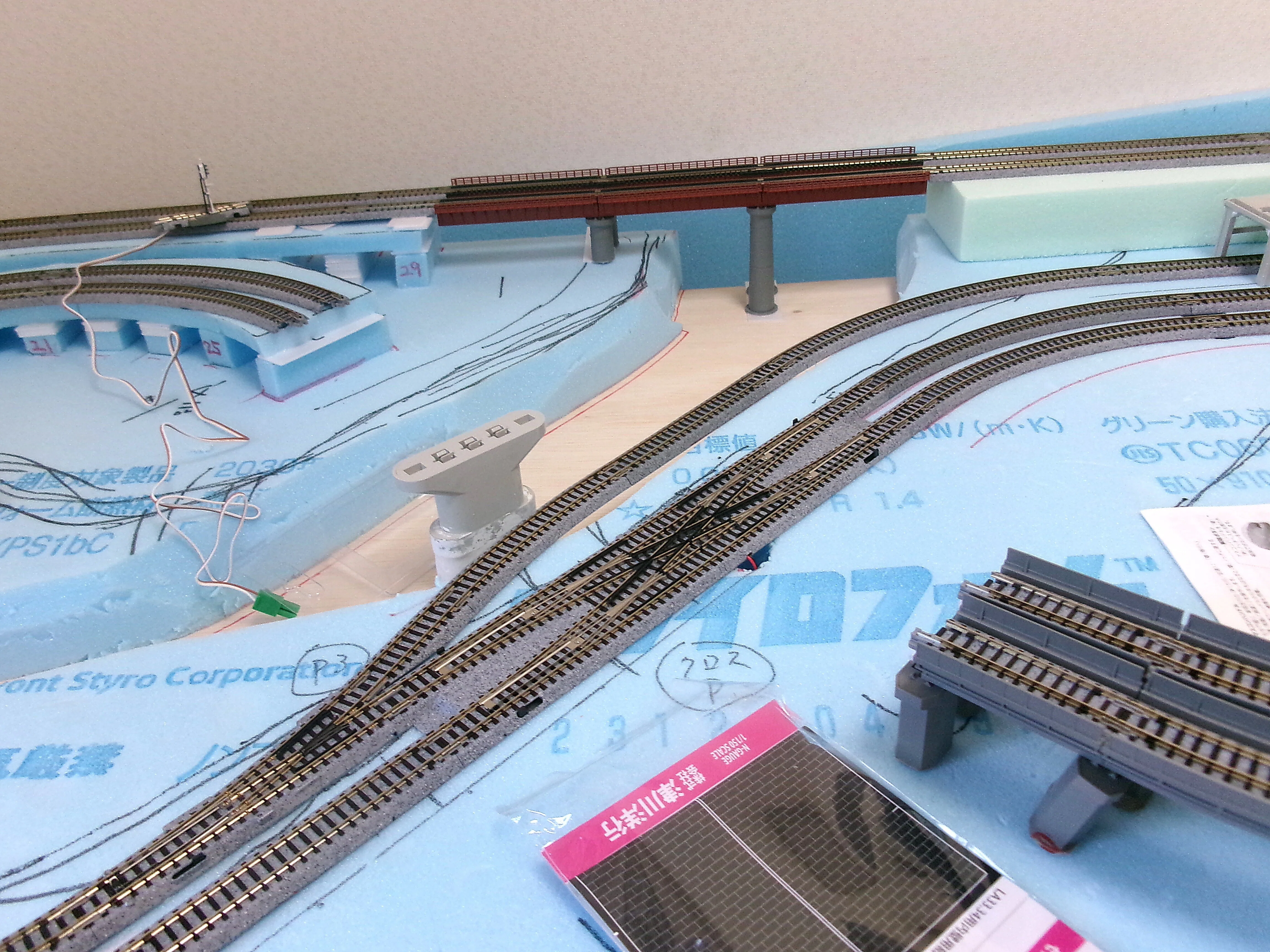 鉄道模型レイアウト製作記⑤ 橋梁のウェザリング｜ほぼ週末自宅模型工作室