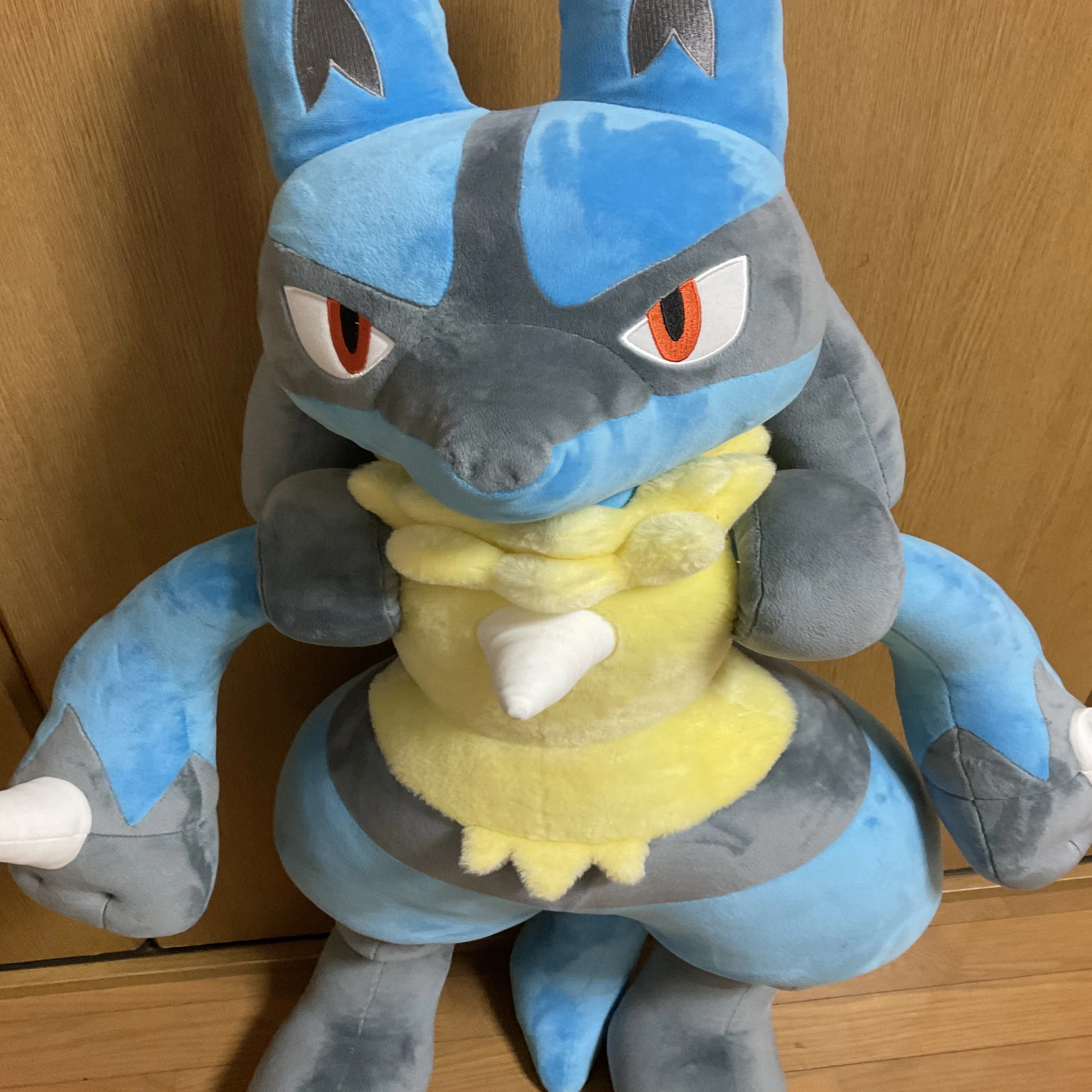 ルカリオ何体持てる？｜あやぴk 等身大ルカリオ