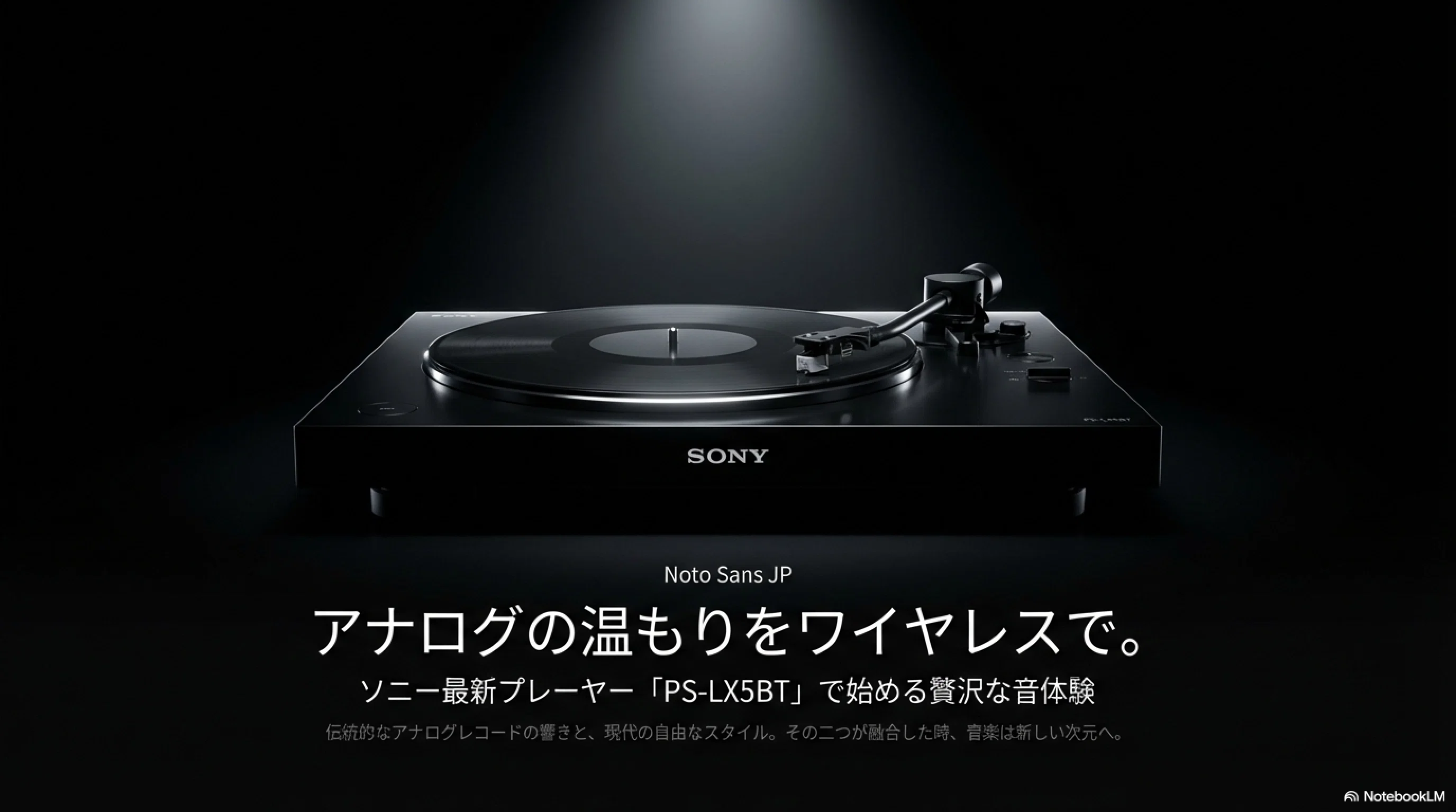 アナログの温もりをワイヤレスで。ソニーの最新プレーヤー「PS アナログの温もりをワイヤレスで。ソニーの最新プレーヤー「PS