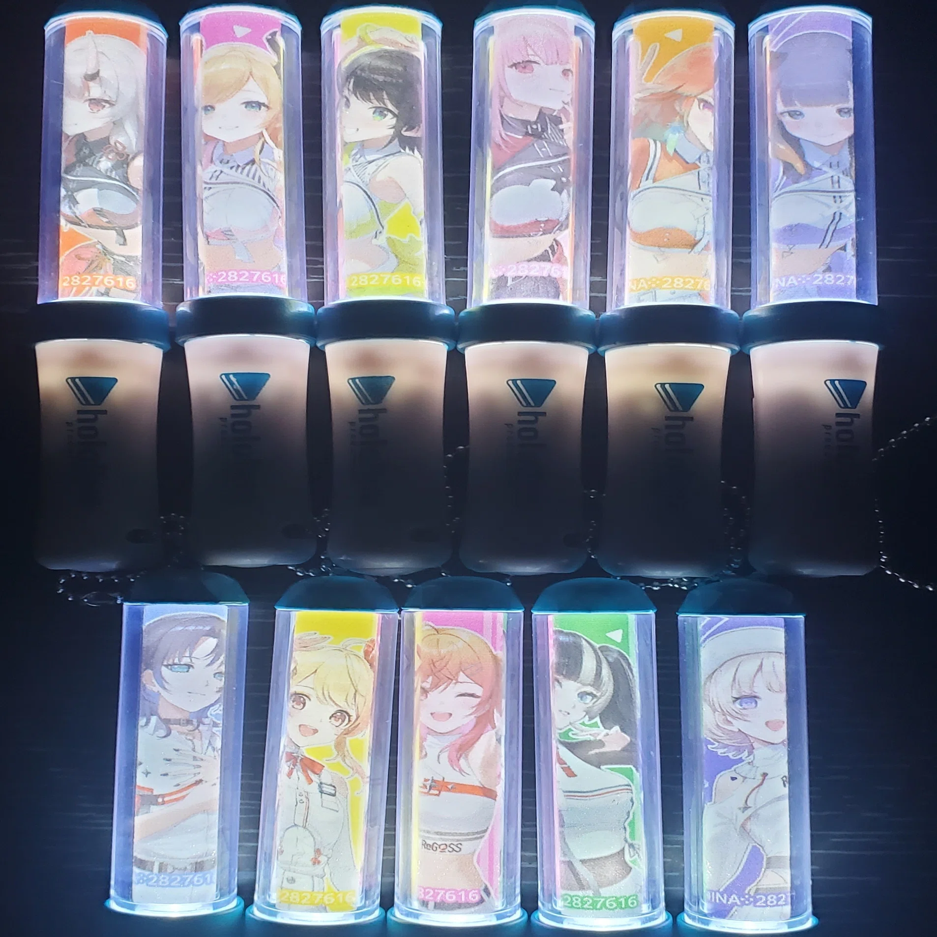 ホロライブ】ガシャポン『ホロライブ ミニチュアペンライトチャーム 