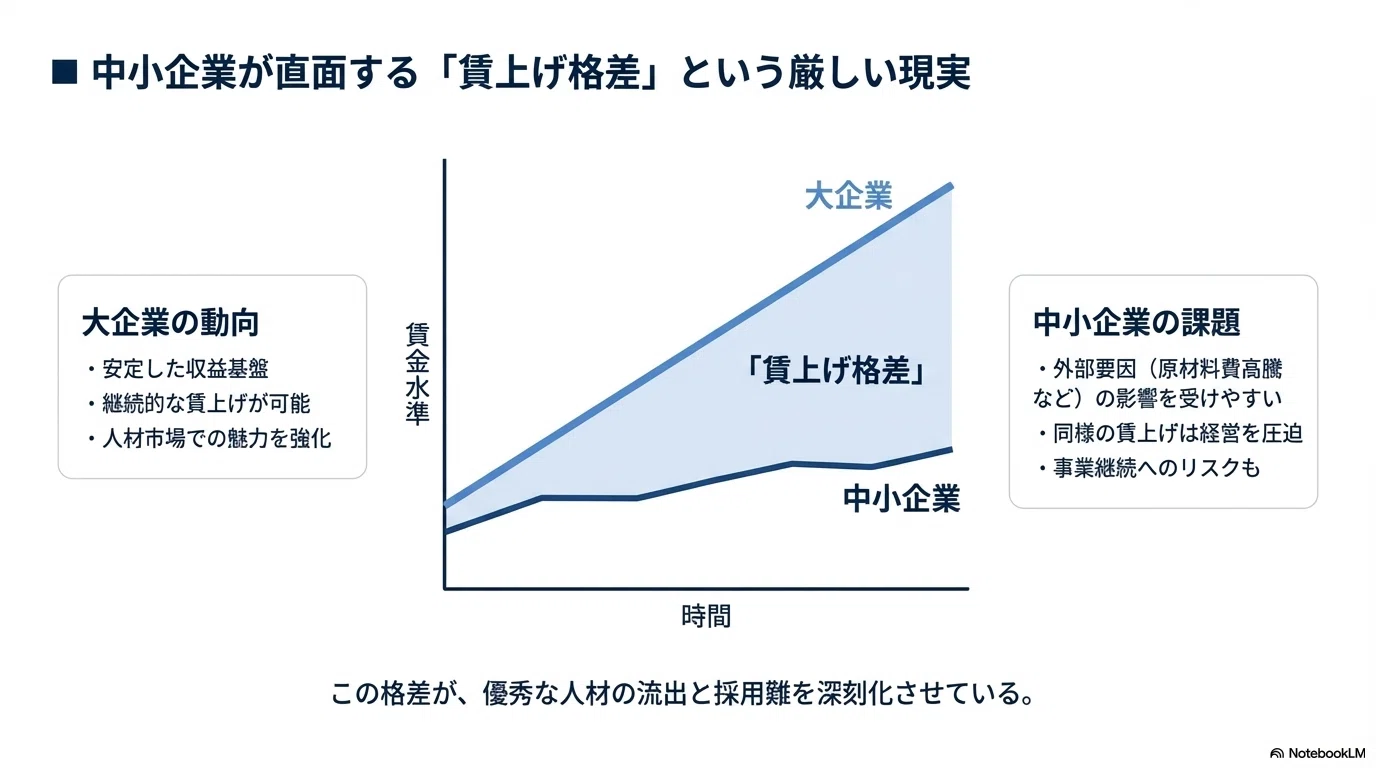 中小企業の人材戦略：賃上げ格差を超える魅力の創出｜ひでまる@地方
