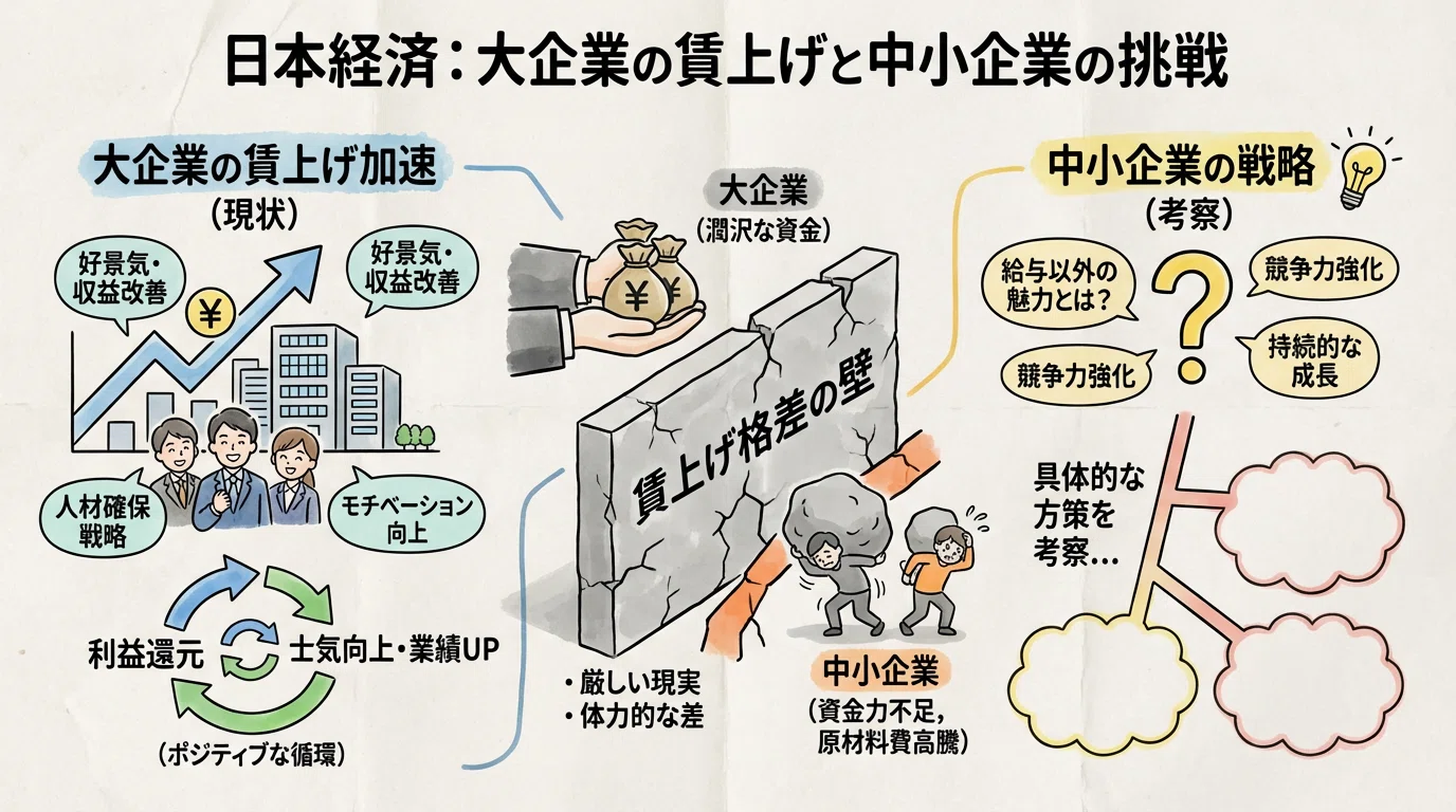 中小企業の人材戦略：賃上げ格差を超える魅力の創出｜ひでまる@地方