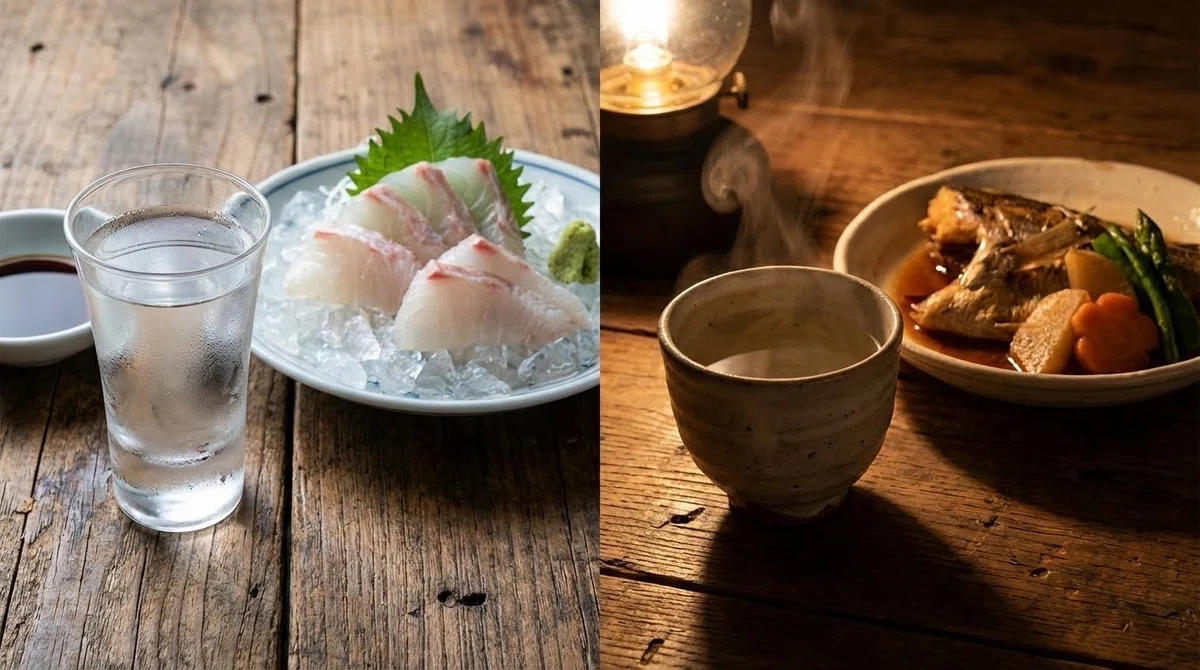 魚の状態に合わせて酒を変える。これが大人の嗜みだ。