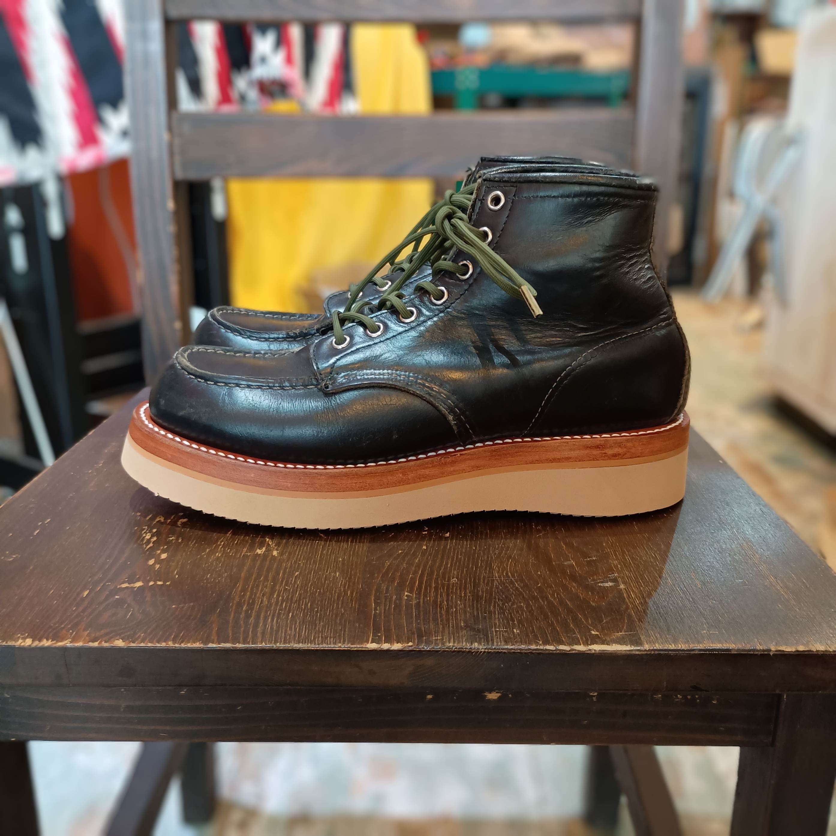 Resole/ソールカスタム】Red Wing#8179+vibram#2021｜CREA Repair