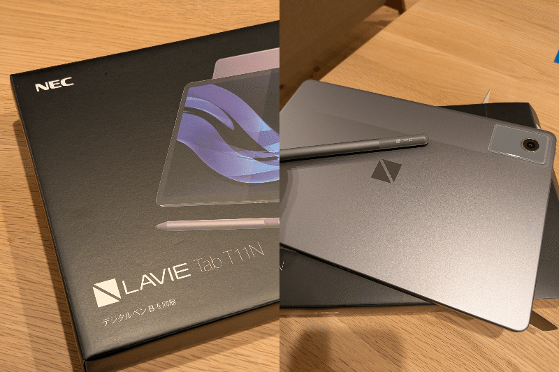 レビュー】NEC LAVIE T11N（PC-T1175LAS）(Androidタブレット)｜無回転