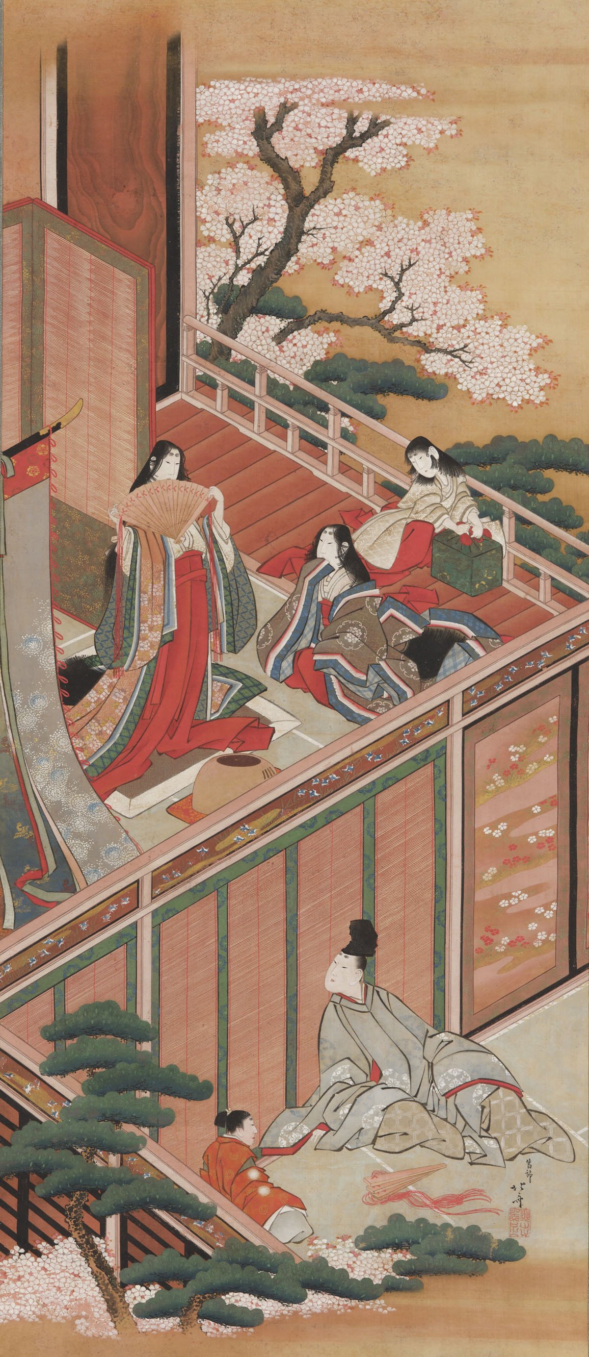 熟覧！ 葛飾北斎「源氏物語図」作品と表装｜太田記念美術館