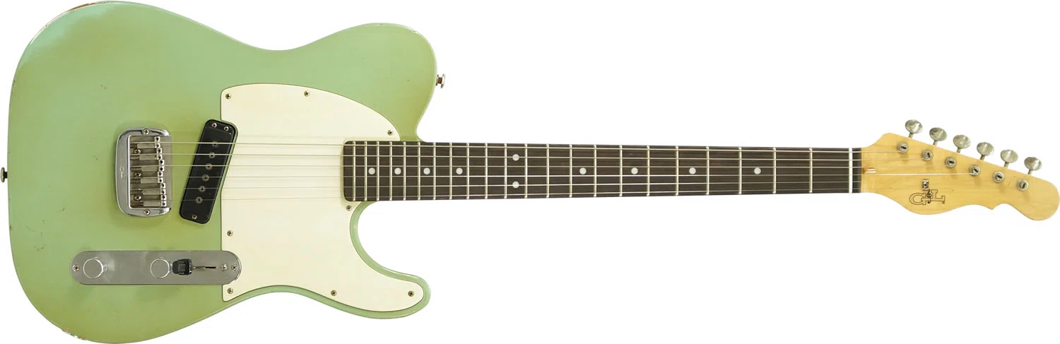 魅惑のサーフグリーン！G&Lカスタムショップによる圧巻の逸品「ASAT