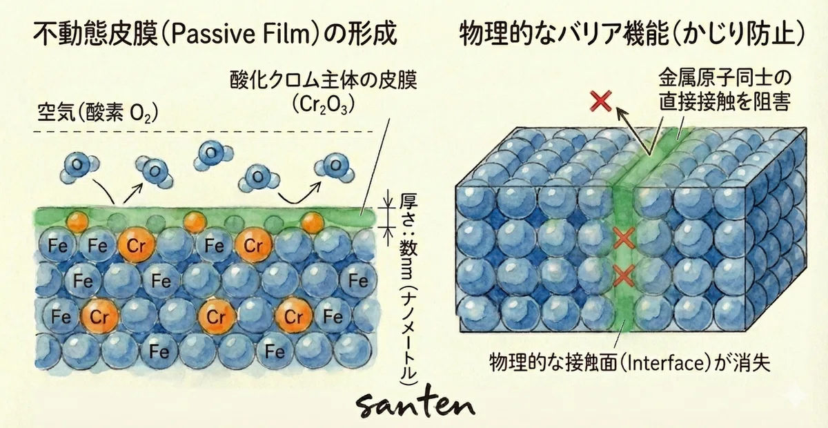 第1回 ステンレス鋼の「かじり」や「粘り」を原子レベルで理解する｜santen