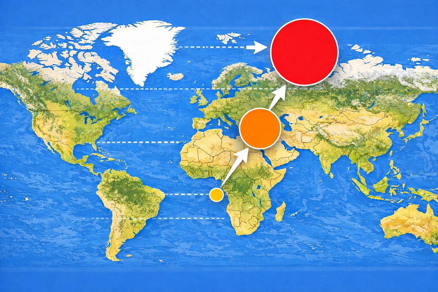 191 地図は、アフリカを小さく見せてない？｜ざんねんな地図。世界地図