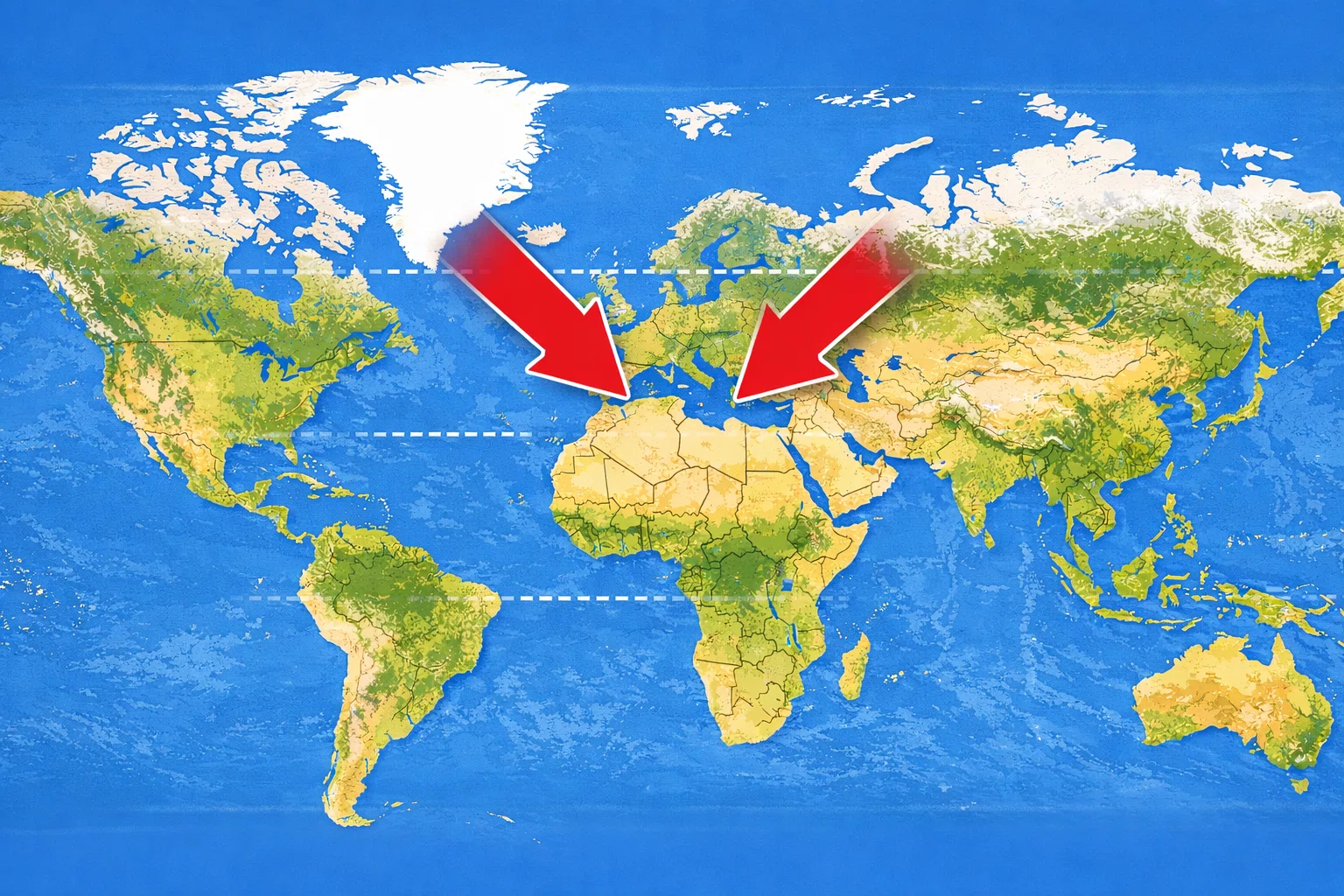 191 地図は、アフリカを小さく見せてない？｜ざんねんな地図。世界地図