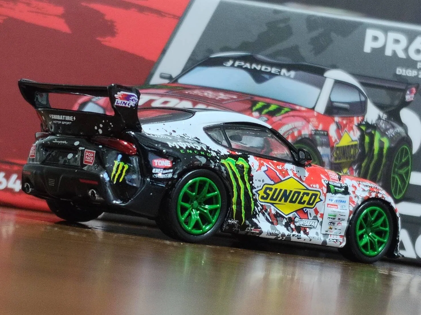 POP RACE 1/64 PANDEM GR SUPRA D1GP 2024 Daigo Saito｜岡田衛