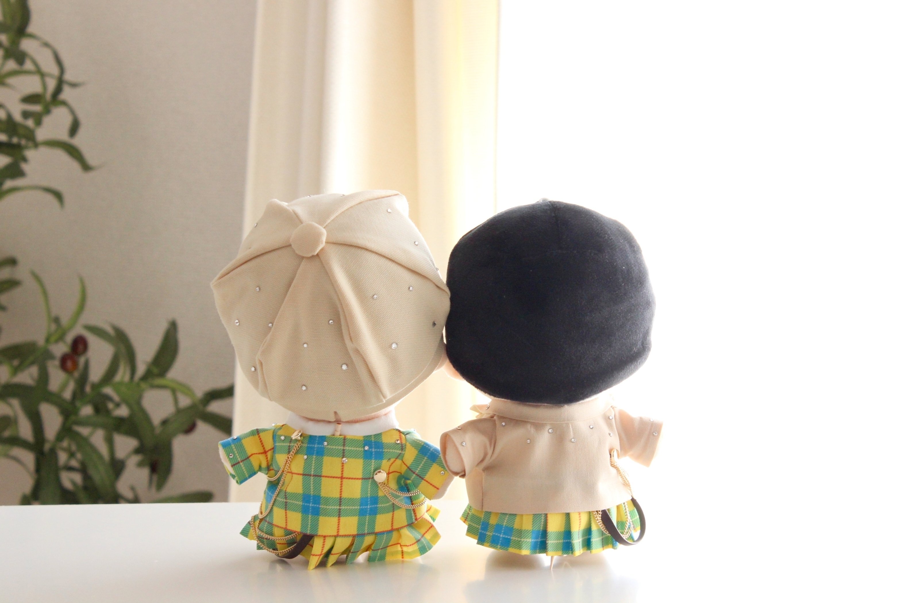 BON BON VOYAGE' チェック衣装の生地や材料｜もっちゃん