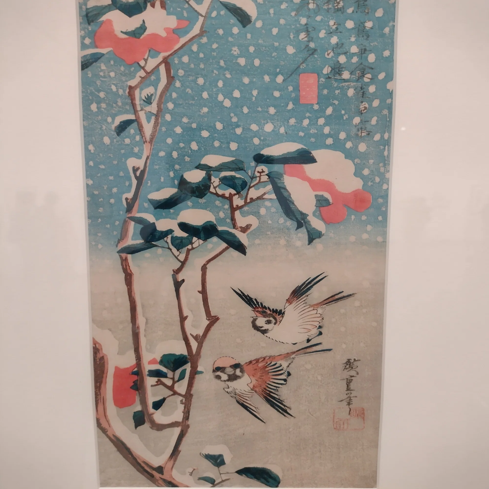 歌川広重 北斎 花鳥 画集 高精細 浮世絵・版画・歌川広重・花鳥・短冊 