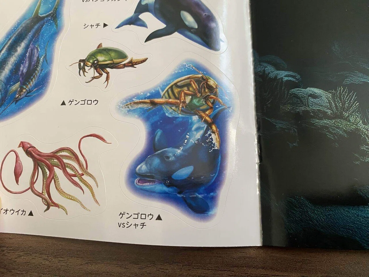 【雷龍‼️SALE実施中‼️※プロフ必読※】 最強王図鑑 水中シールブブック-2026/01/25｜藻野菜(もやさい)
