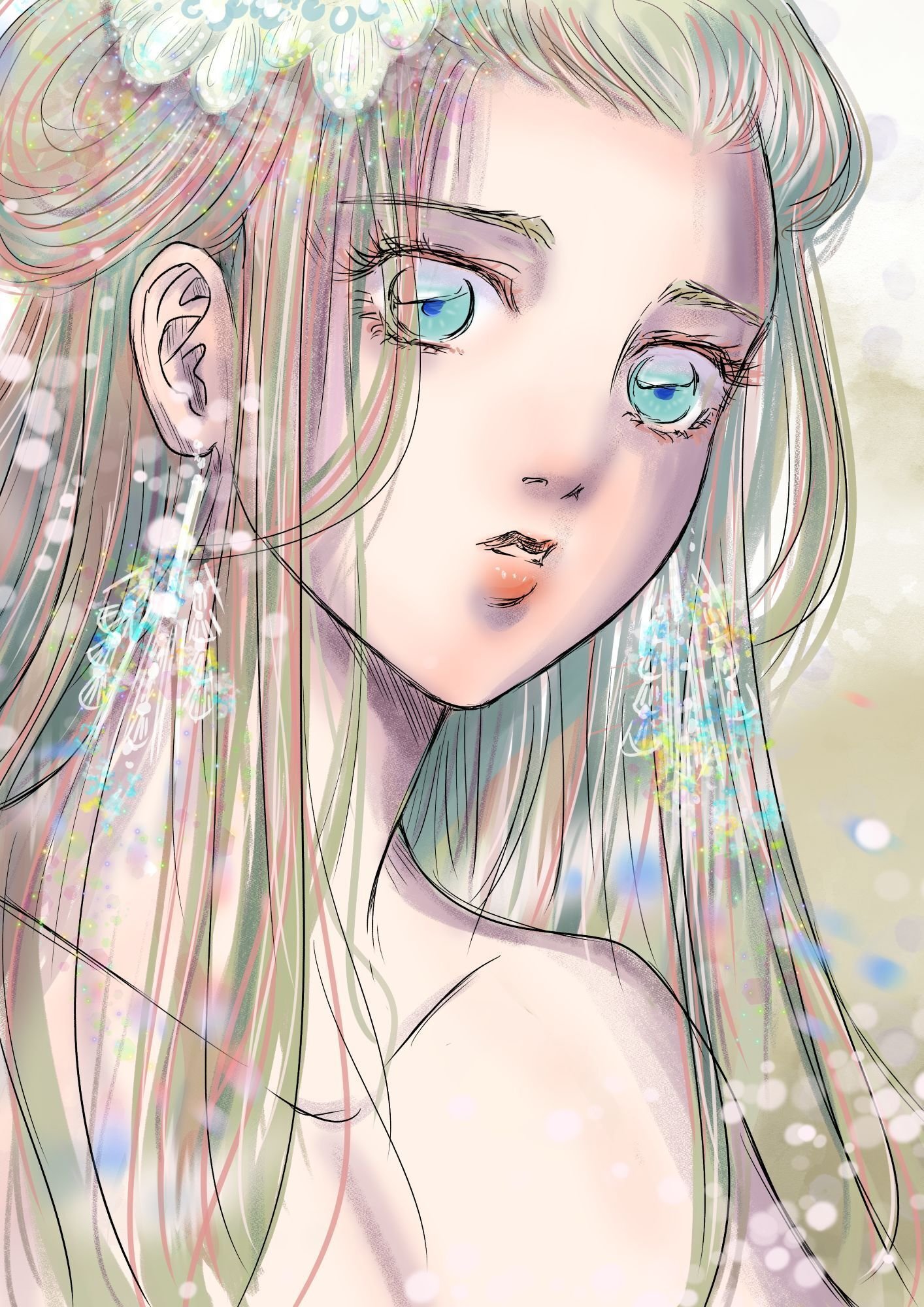 昔の絵の直しと、AIについて寂しいこと。｜nekosan