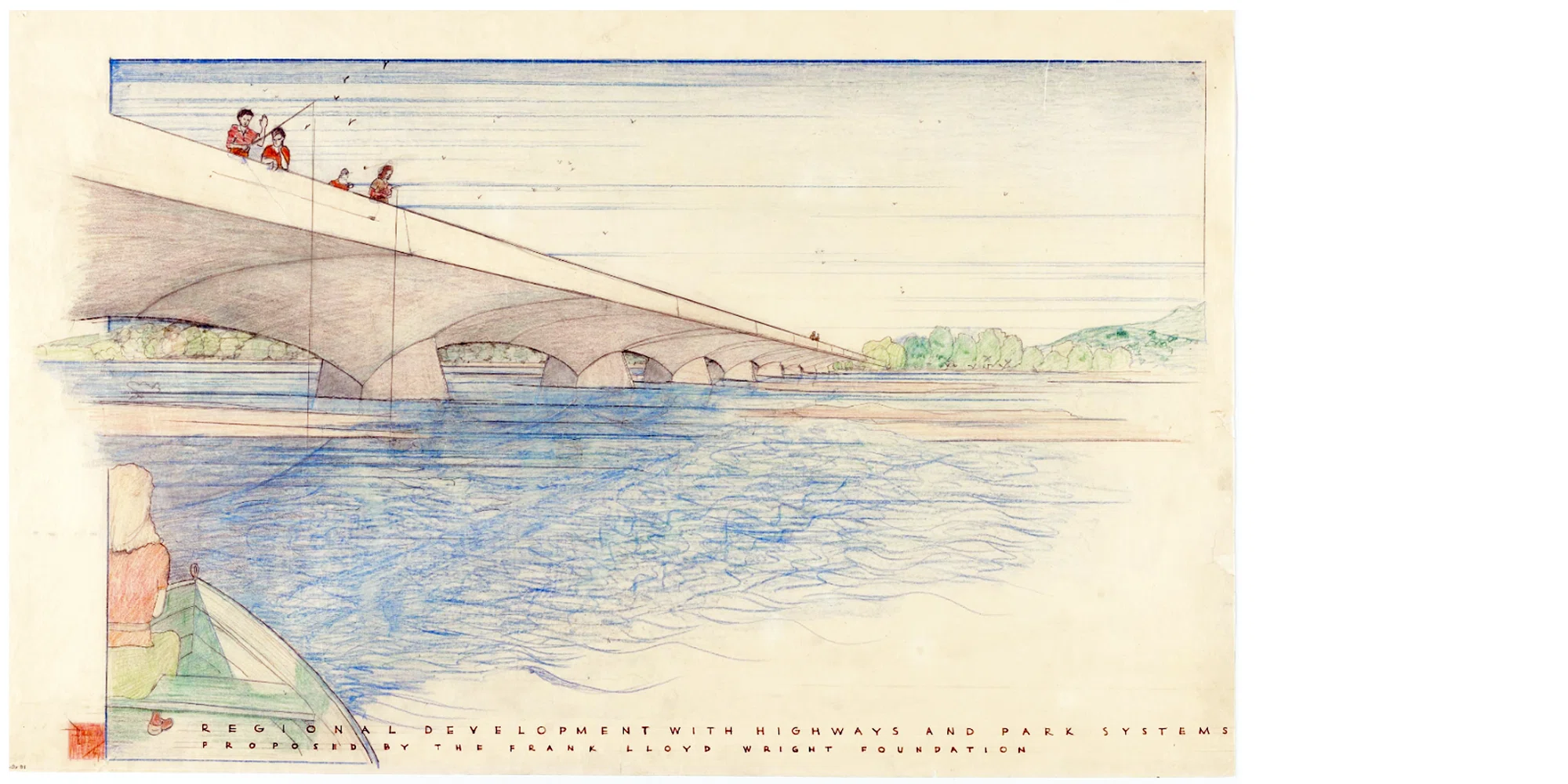 甦るフランク・ロイド・ライト（46）Butterfly Bridge｜タナカノナカ