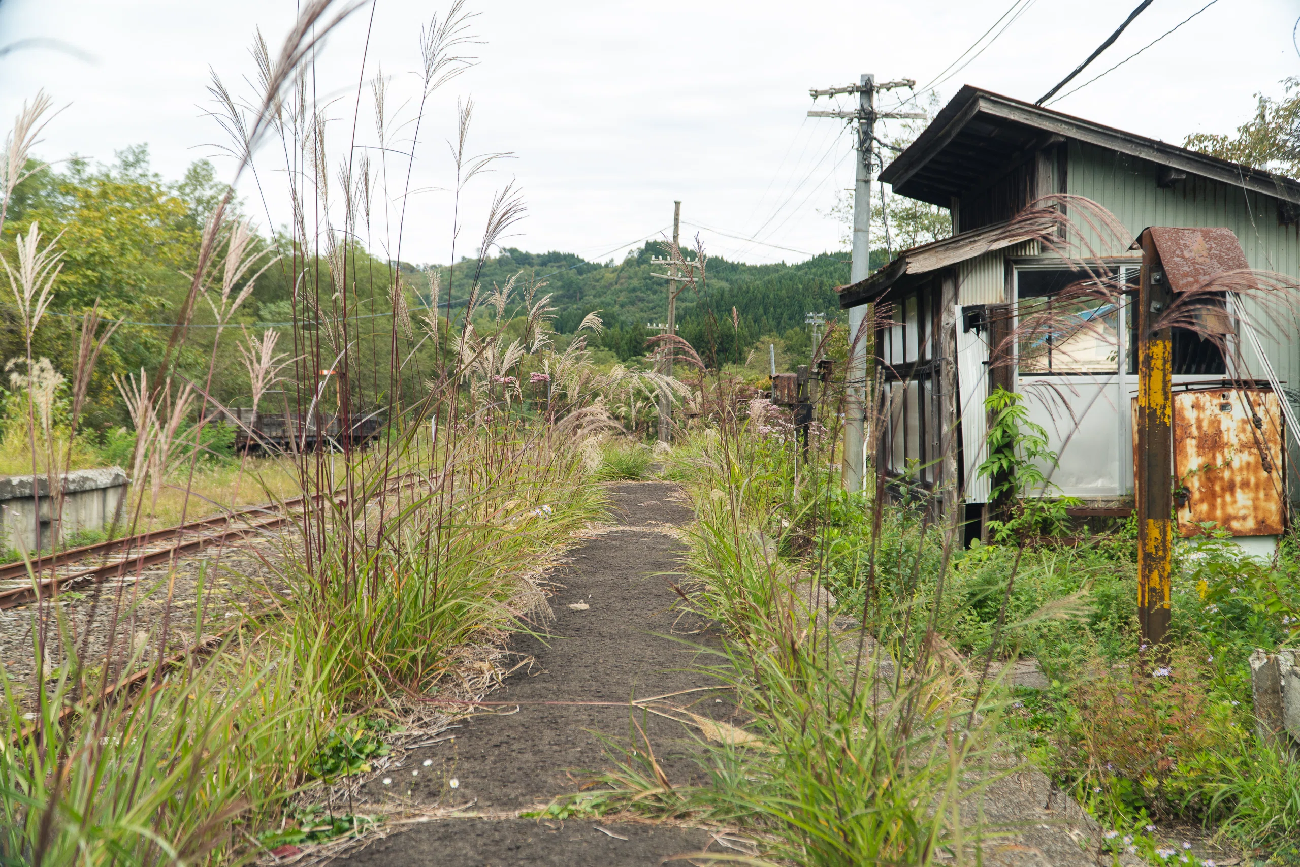100年の記憶 茂内駅の腕木式信号機｜rui vanlife