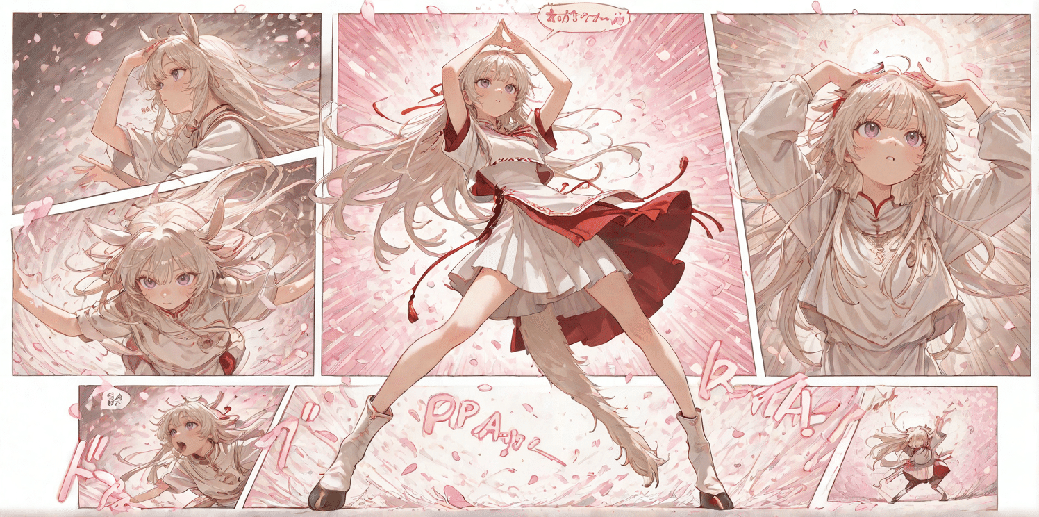 好きな絵を描く）.2026.1.25.｜漫画コマ割り｜LoRAの都市伝説｜stable