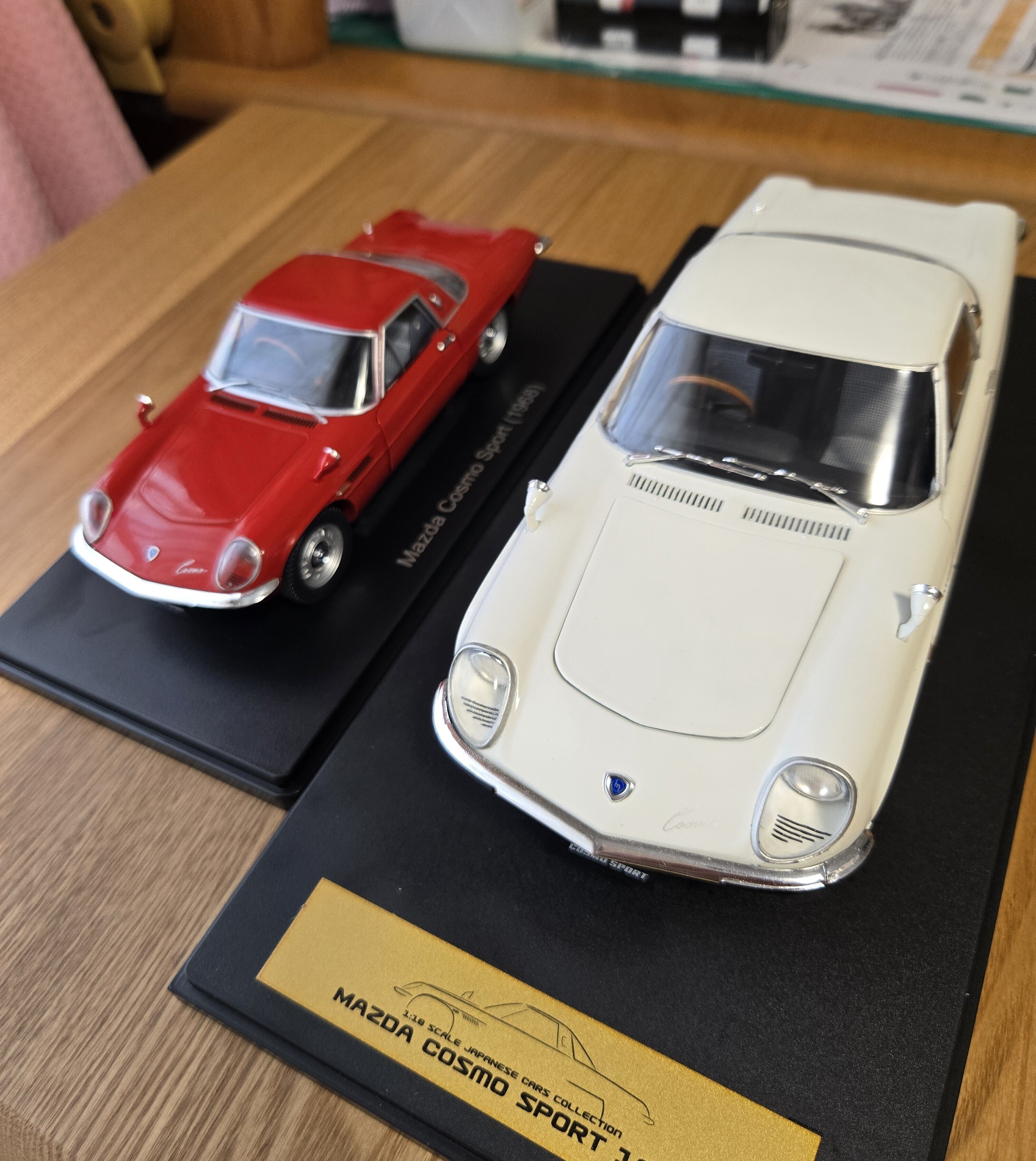 アシェット1/18国産名車コレクション コスモスポーツを購入しました