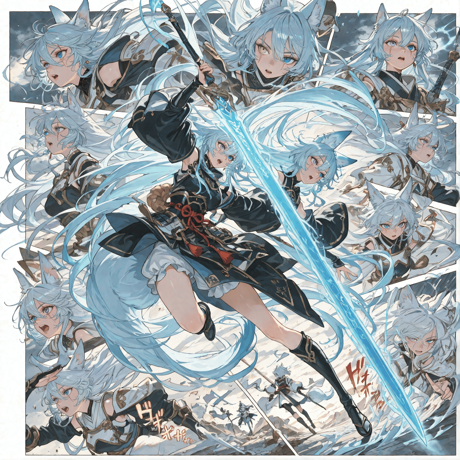 好きな絵を描く）.2026.1.25.｜漫画コマ割り｜LoRAの都市伝説｜stable