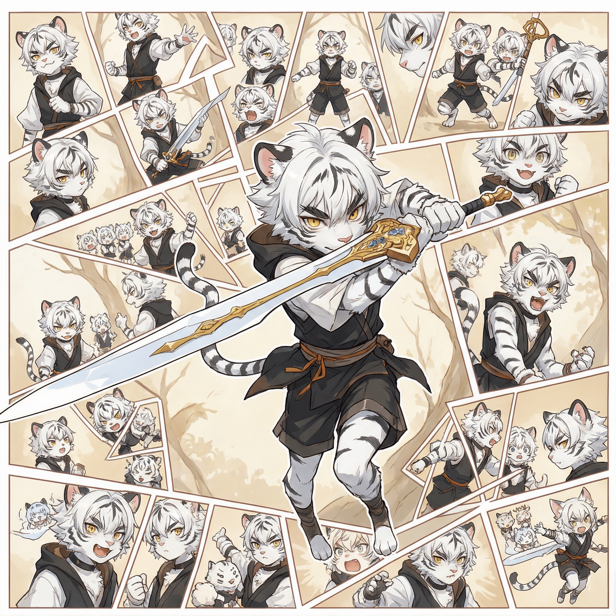 好きな絵を描く）.2026.1.25.｜漫画コマ割り｜LoRAの都市伝説｜stable