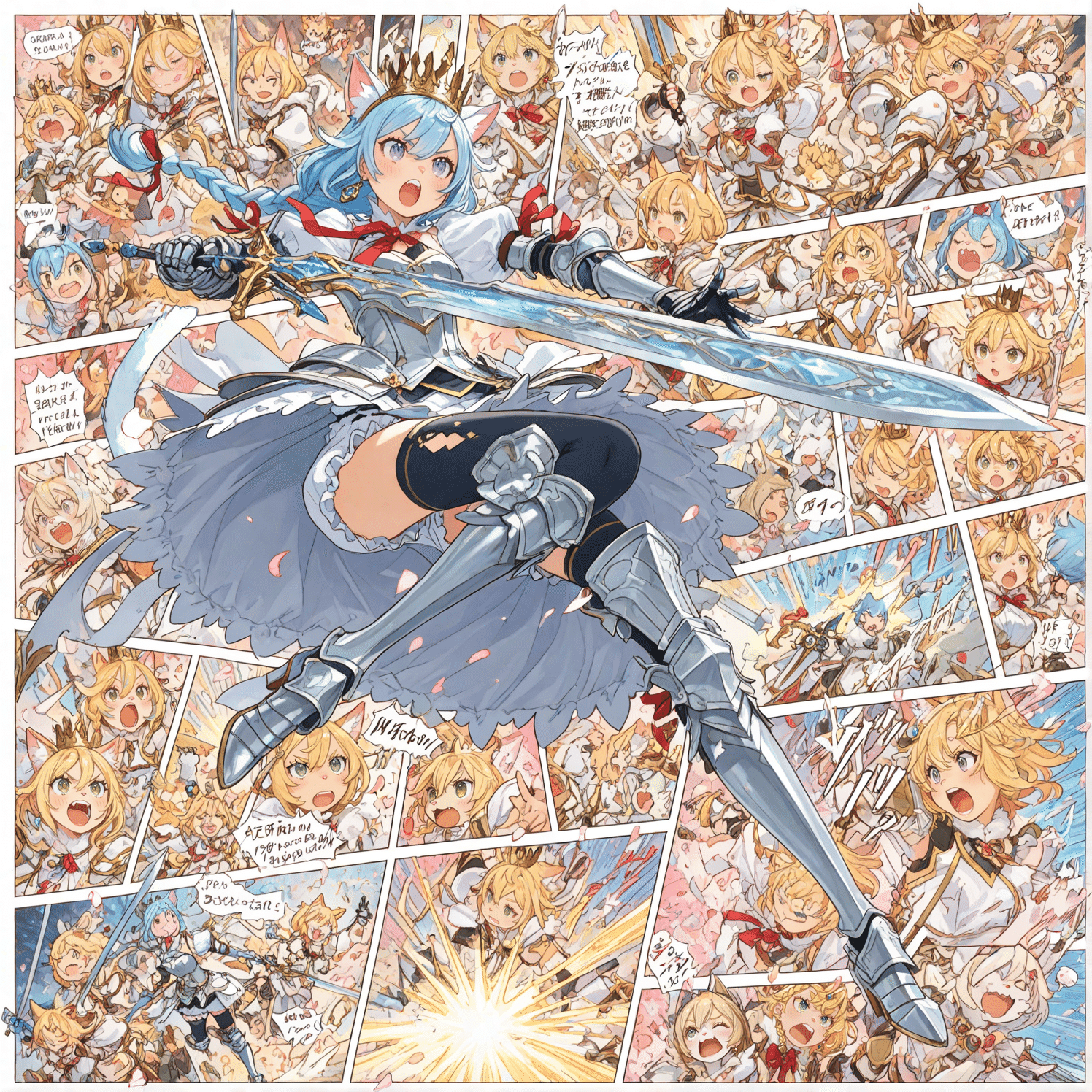 好きな絵を描く）.2026.1.25.｜漫画コマ割り｜LoRAの都市伝説｜stable