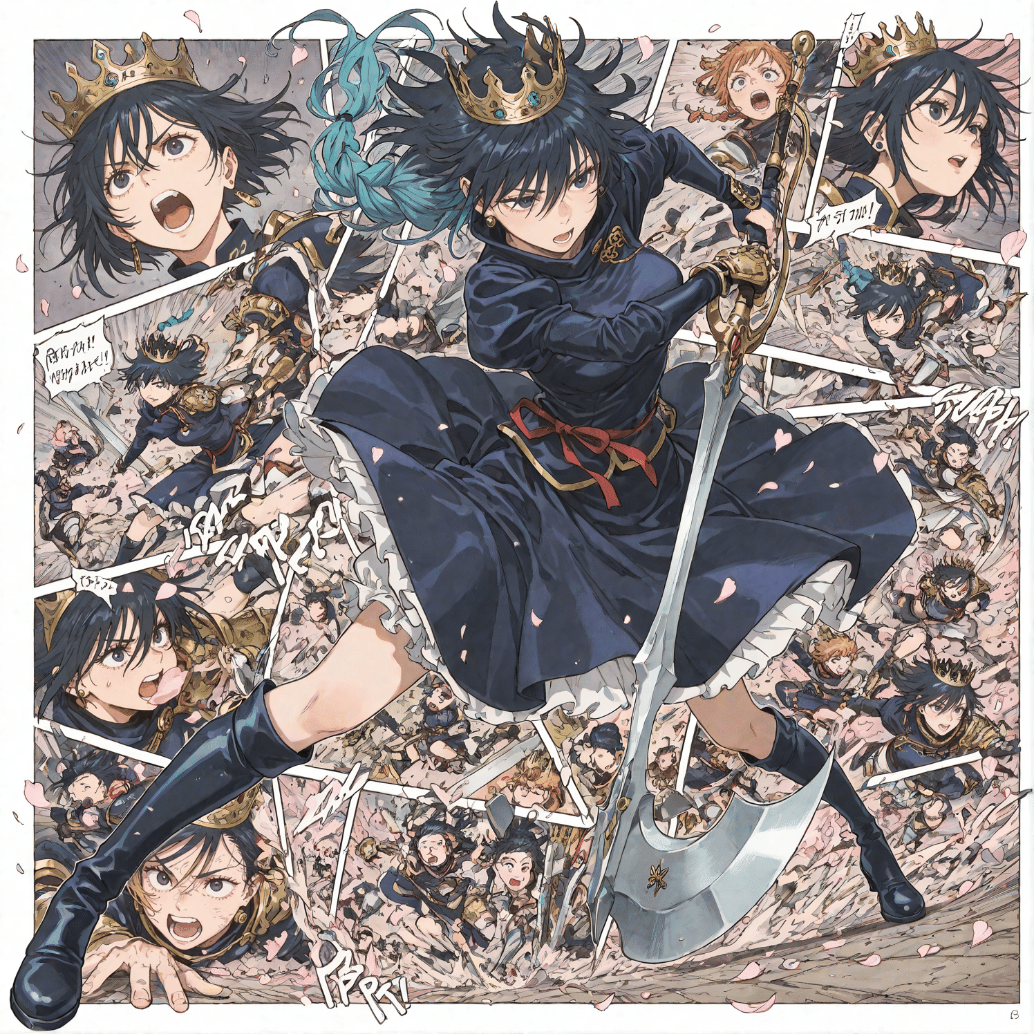 好きな絵を描く）.2026.1.25.｜漫画コマ割り｜LoRAの都市伝説｜stable