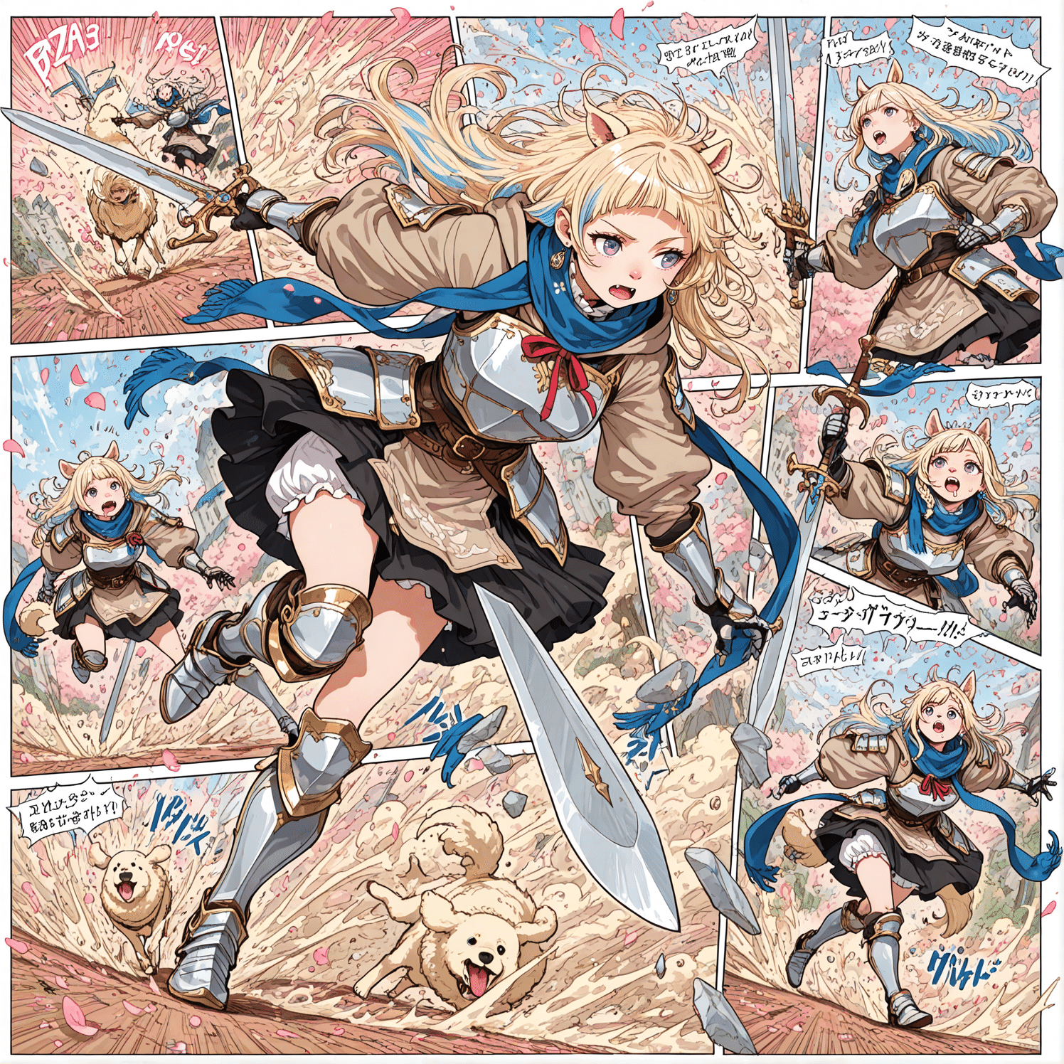 好きな絵を描く）.2026.1.25.｜漫画コマ割り｜LoRAの都市伝説｜stable