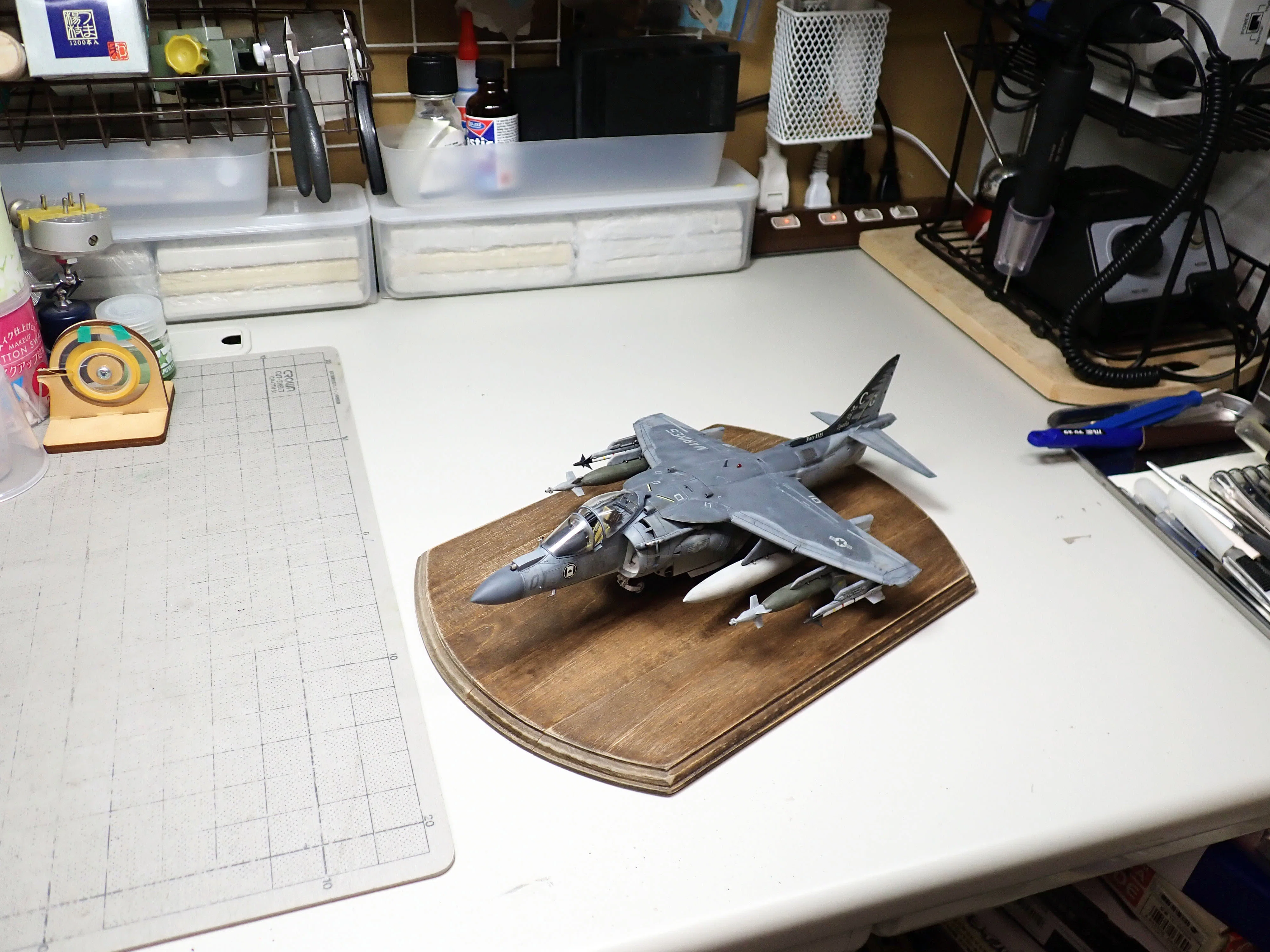 魔法の言葉：ハセガワ 1/48 AV-8B ハリアー2プラス（後編・完成報告