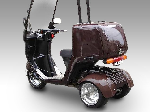 ジャイロキャノピー　TA02型　2stモデル　美品　 ホンダ ジャイロキャノピー デッキタイプ 2005年式 TA02の諸元
